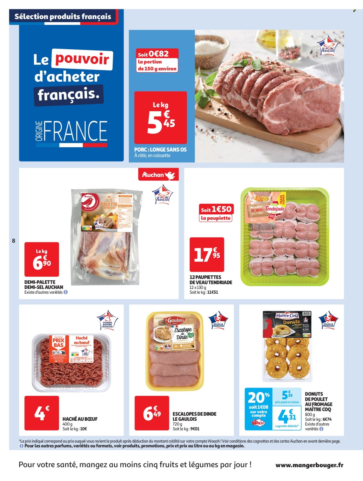 Catalogue Auchan - 22/10/2024 - 27/10/2024. Page 8