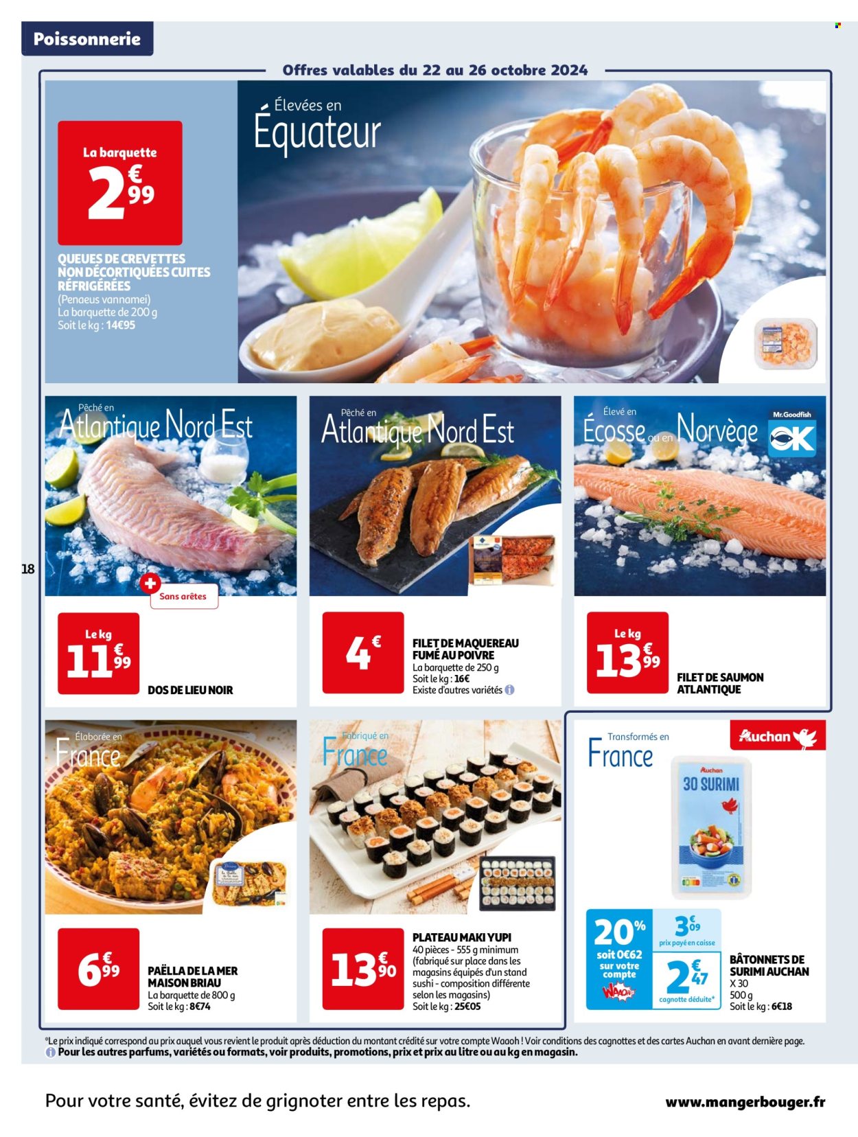 Catalogue Auchan - 22/10/2024 - 28/10/2024. Page 18