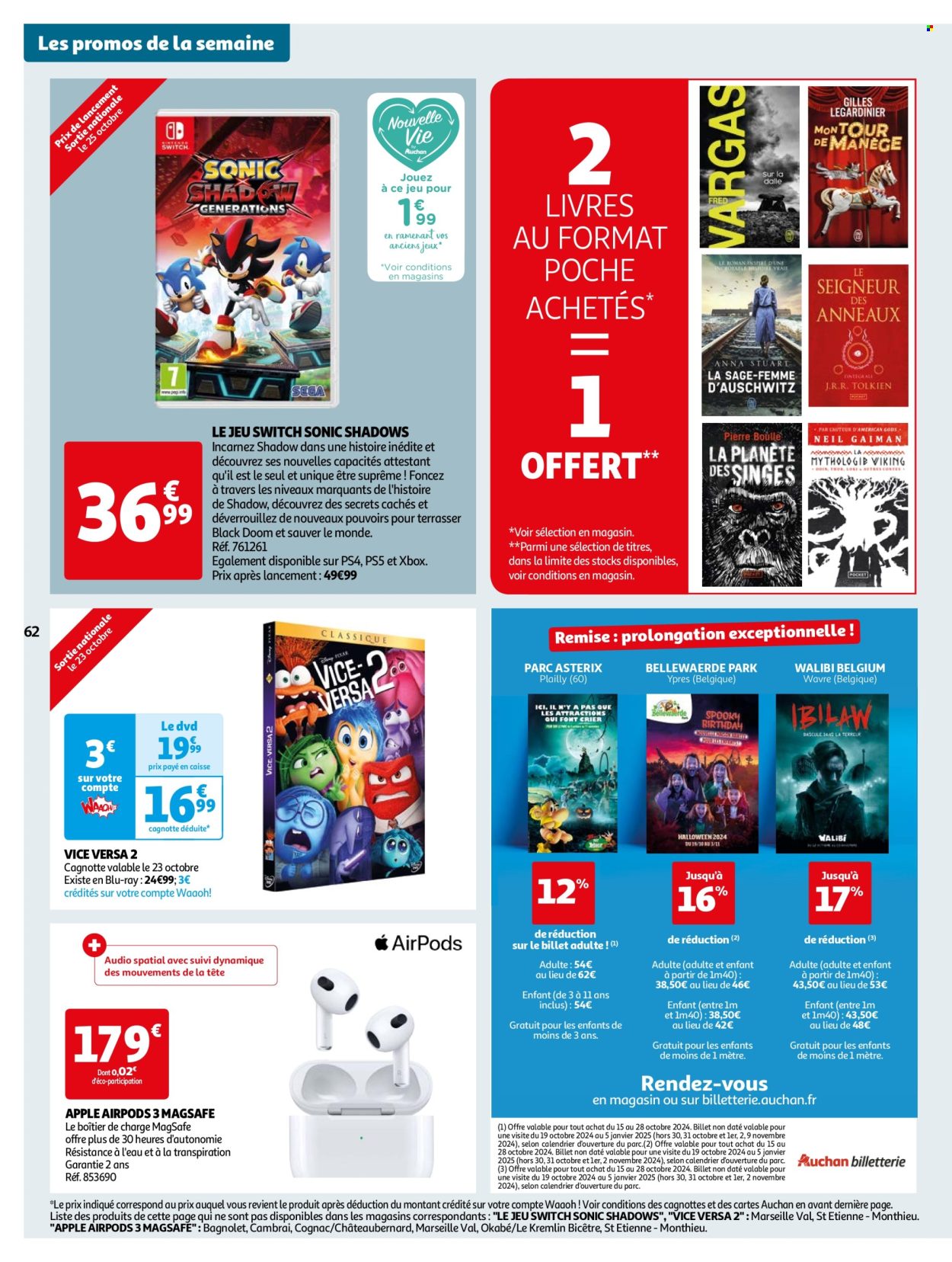 Catalogue Auchan - 22/10/2024 - 28/10/2024. Page 63