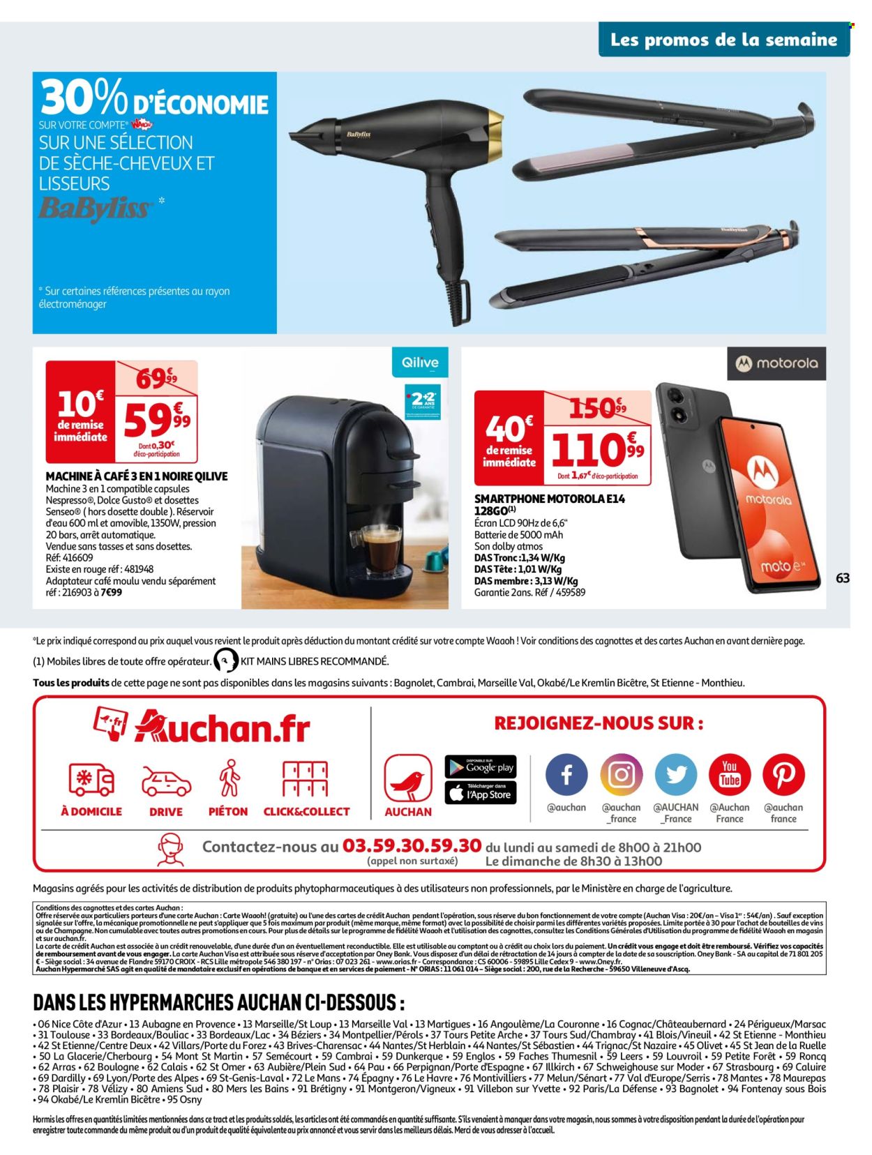 Catalogue Auchan - 22/10/2024 - 28/10/2024. Page 64