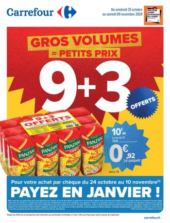 Catalogue Carrefour Hypermarchés - 25/10/2024 - 09/11/2024.