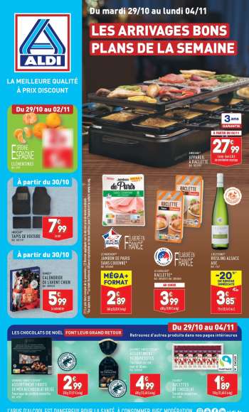 Catalogue ALDI - 29/10/2024 - 04/11/2024.