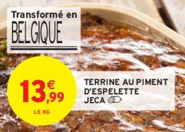 JECA TERRINE AU PIMENT D’ESPELETTE