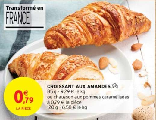 NEUHAUSER CROISSANT AUX AMANDES