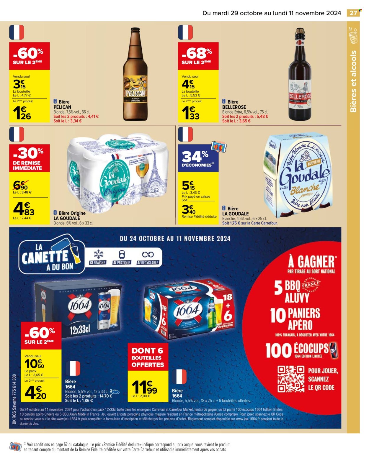 Catalogue Carrefour Hypermarchés - 29/10/2024 - 11/11/2024. Page 29