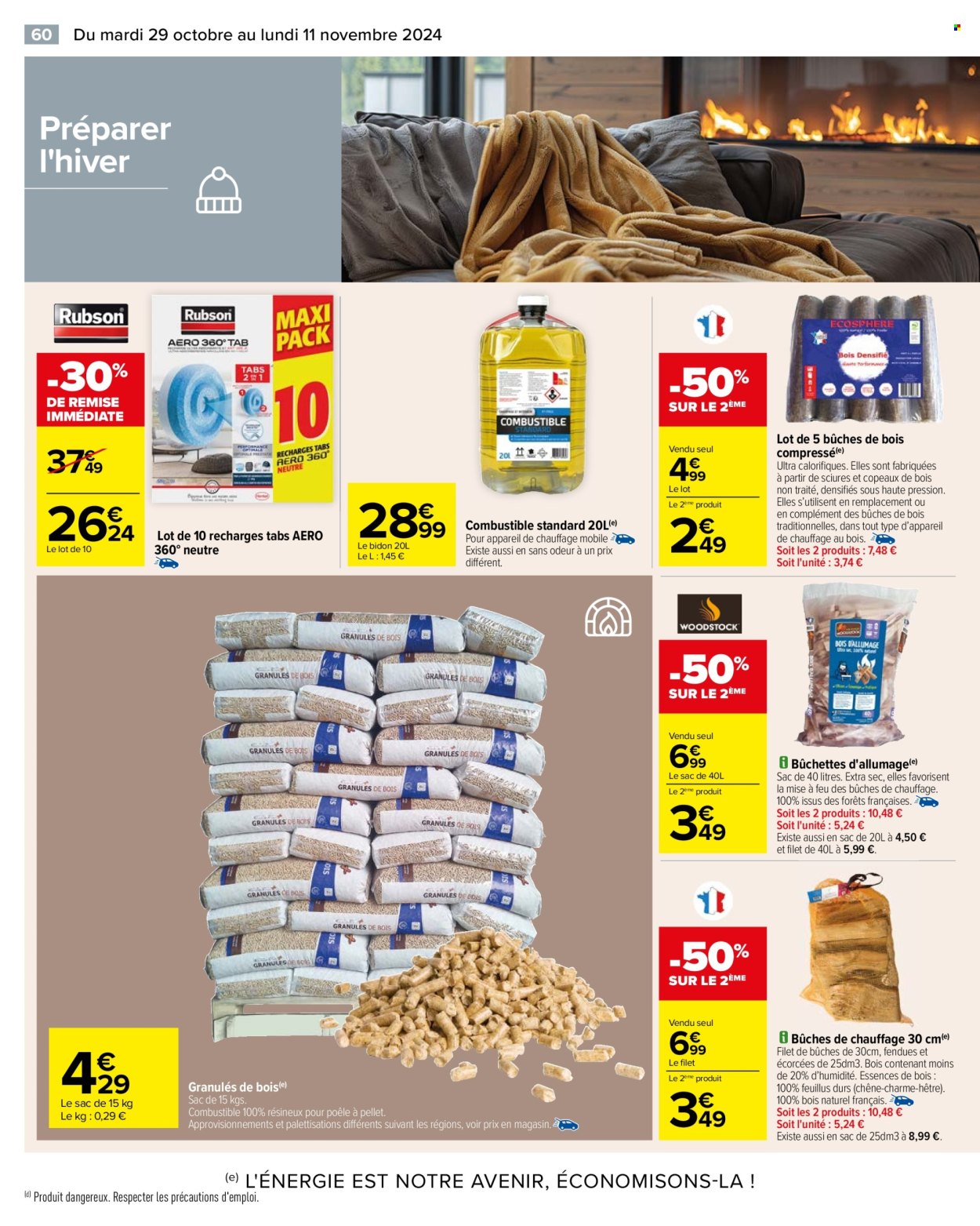 Catalogue Carrefour Hypermarchés - 29/10/2024 - 11/11/2024. Page 62