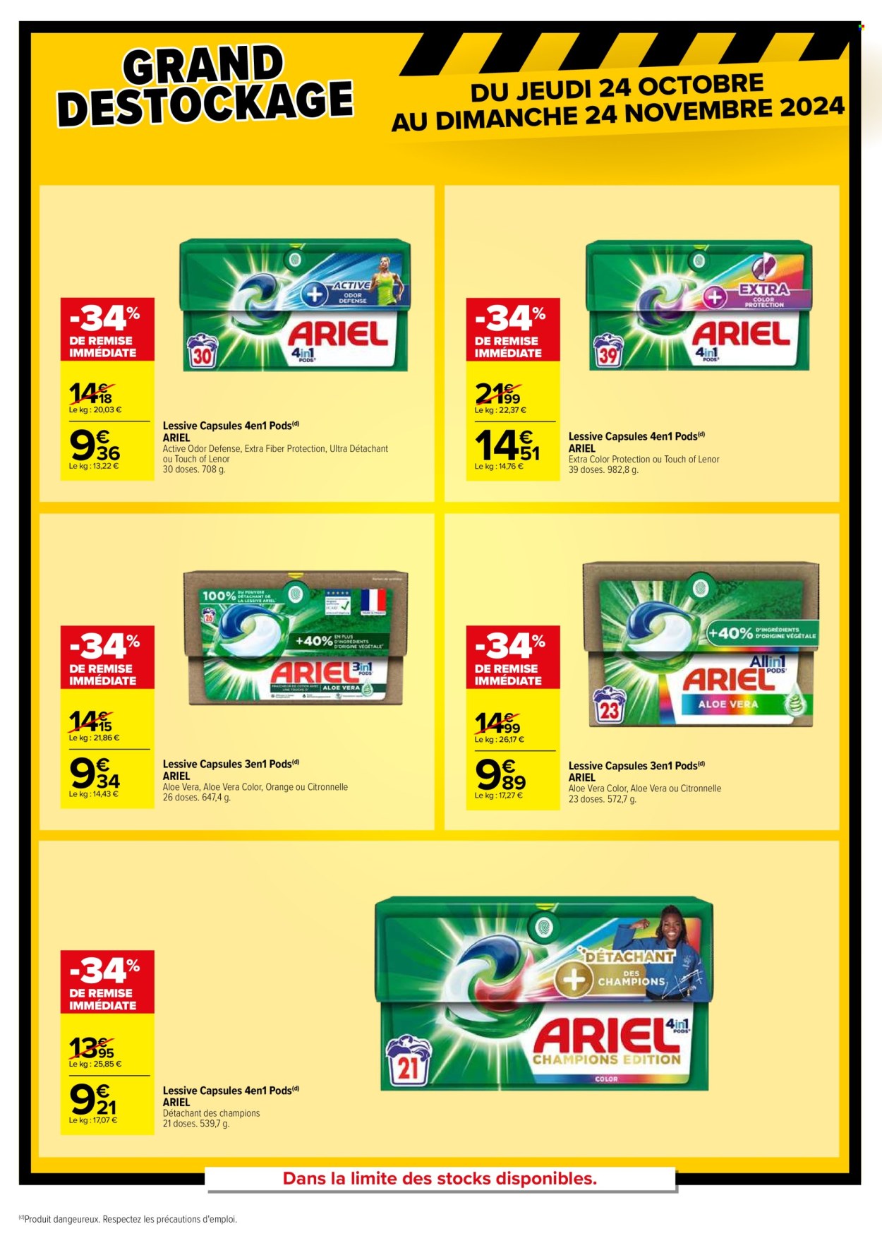 Catalogue Carrefour Hypermarchés - 24/10/2024 - 24/11/2024. Page 4