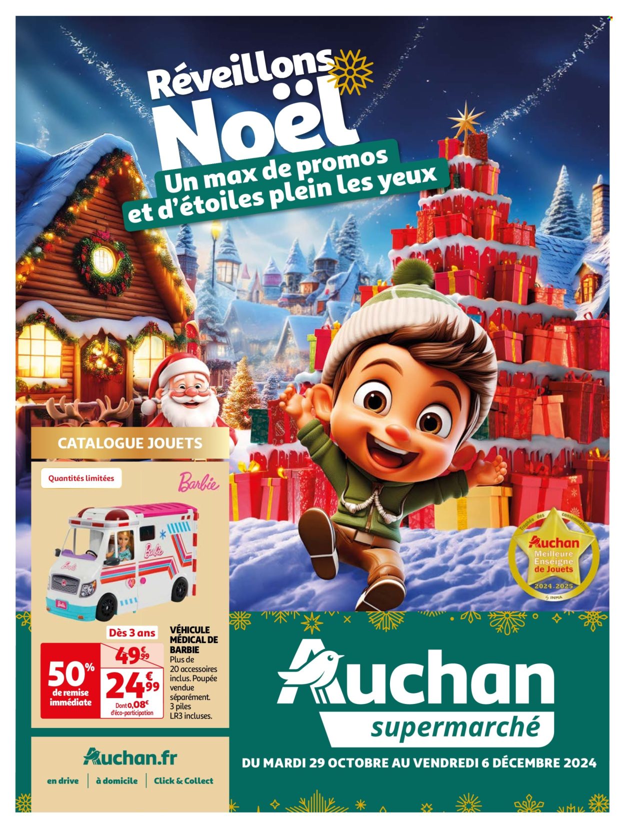 Catalogue Auchan - 29/10/2024 - 06/12/2024. Page 1