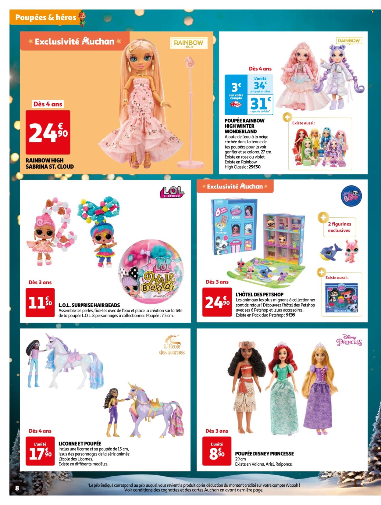 Catalogue Auchan - 29/10/2024 - 06/12/2024. Page 1