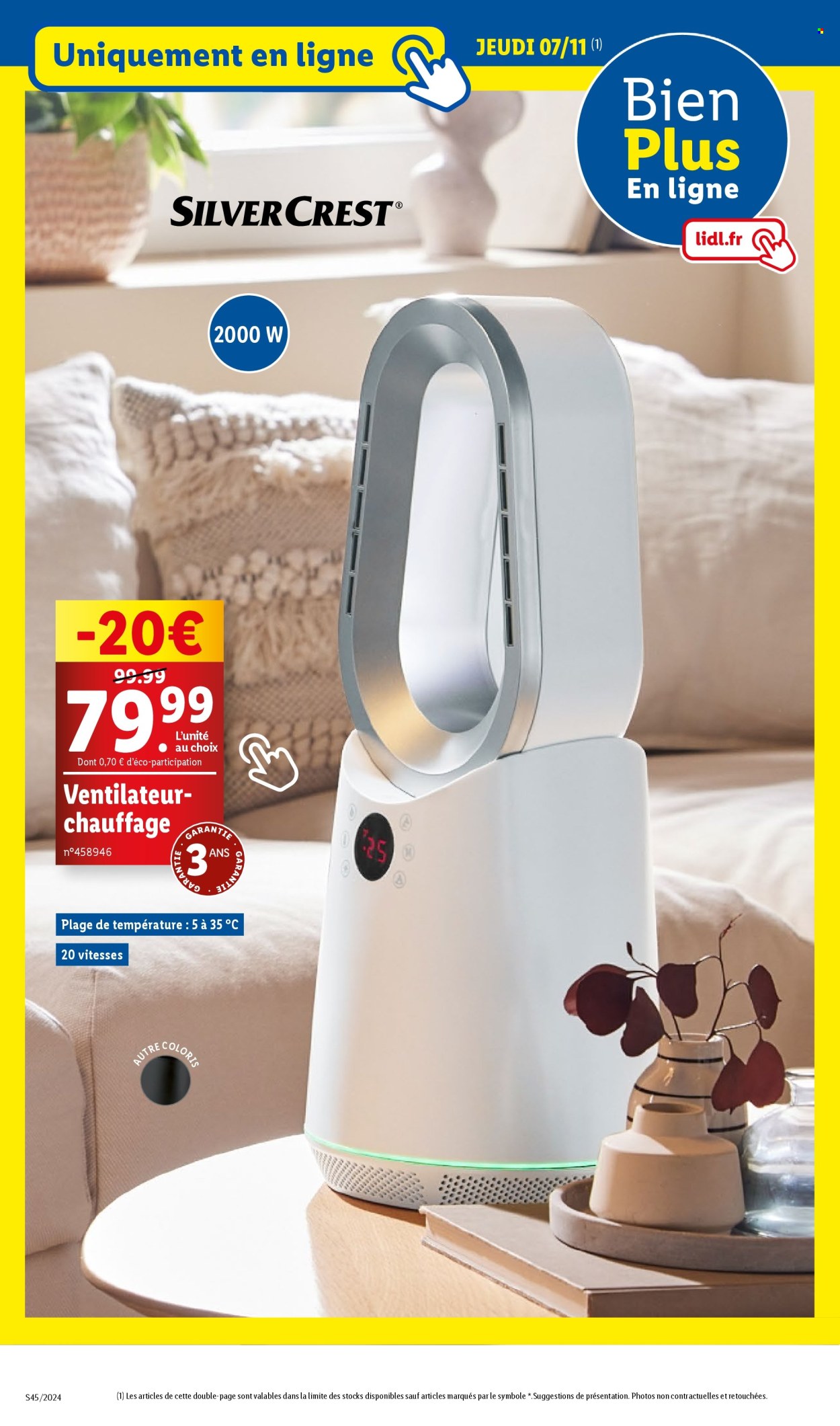 Catalogue Lidl - 06/11/2024 - 12/11/2024. Page 1