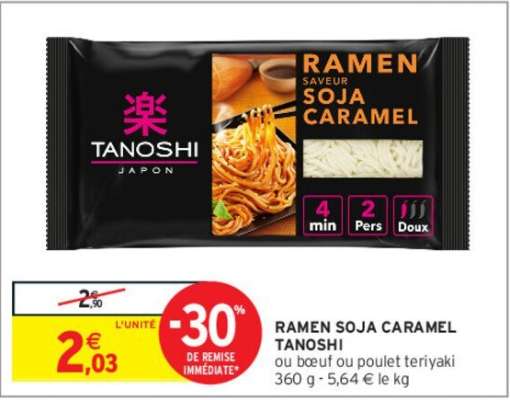 TANOSHI RAMEN SOJA CARAMEL