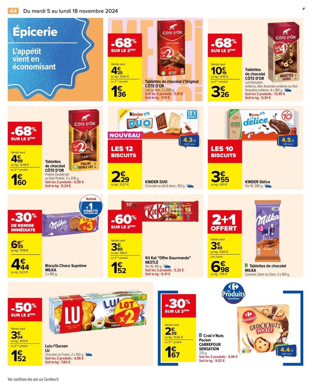 Catalogue Carrefour Hypermarchés - 05/11/2024 - 18/11/2024. Page 46