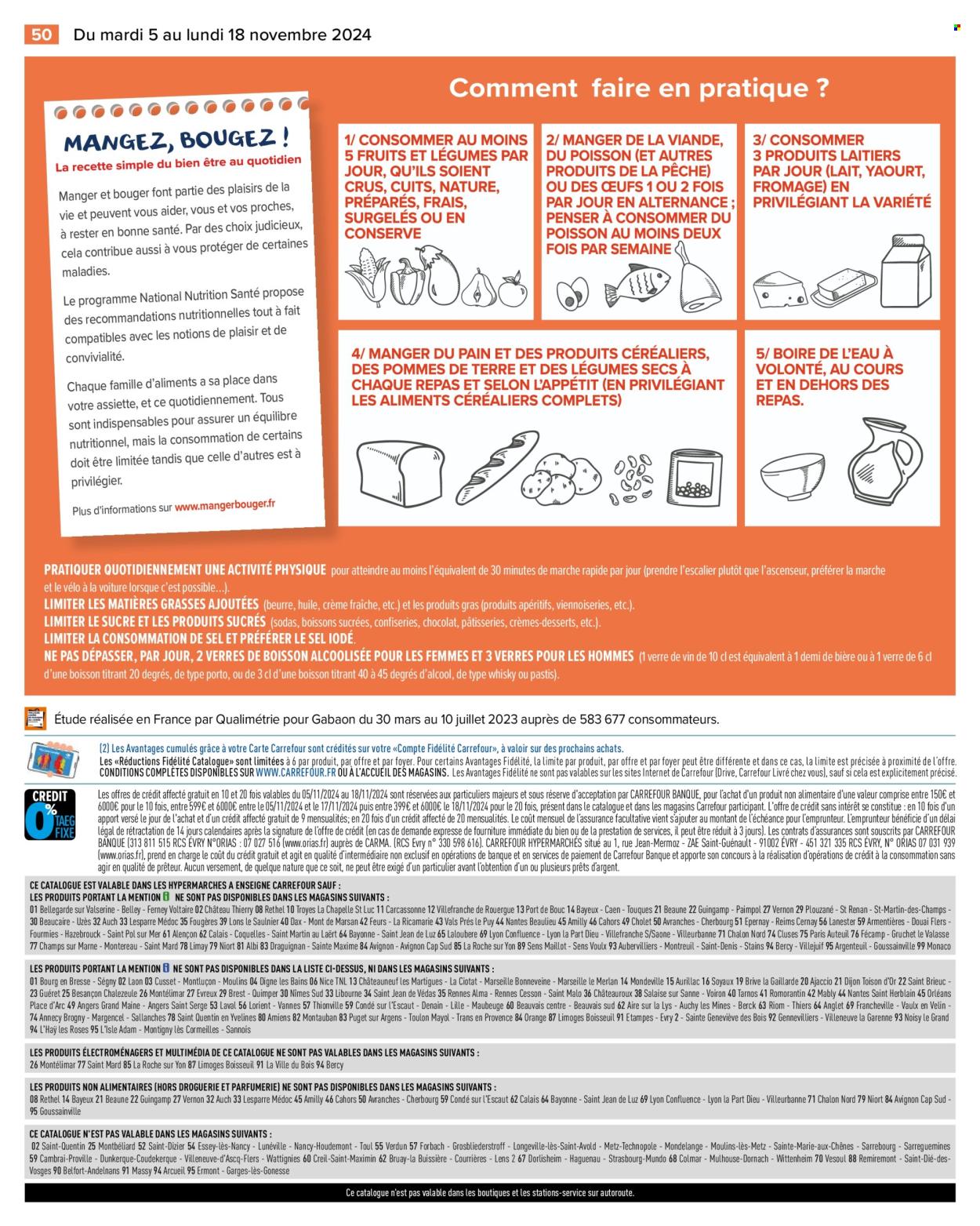 Catalogue Carrefour Hypermarchés - 05/11/2024 - 18/11/2024. Page 52