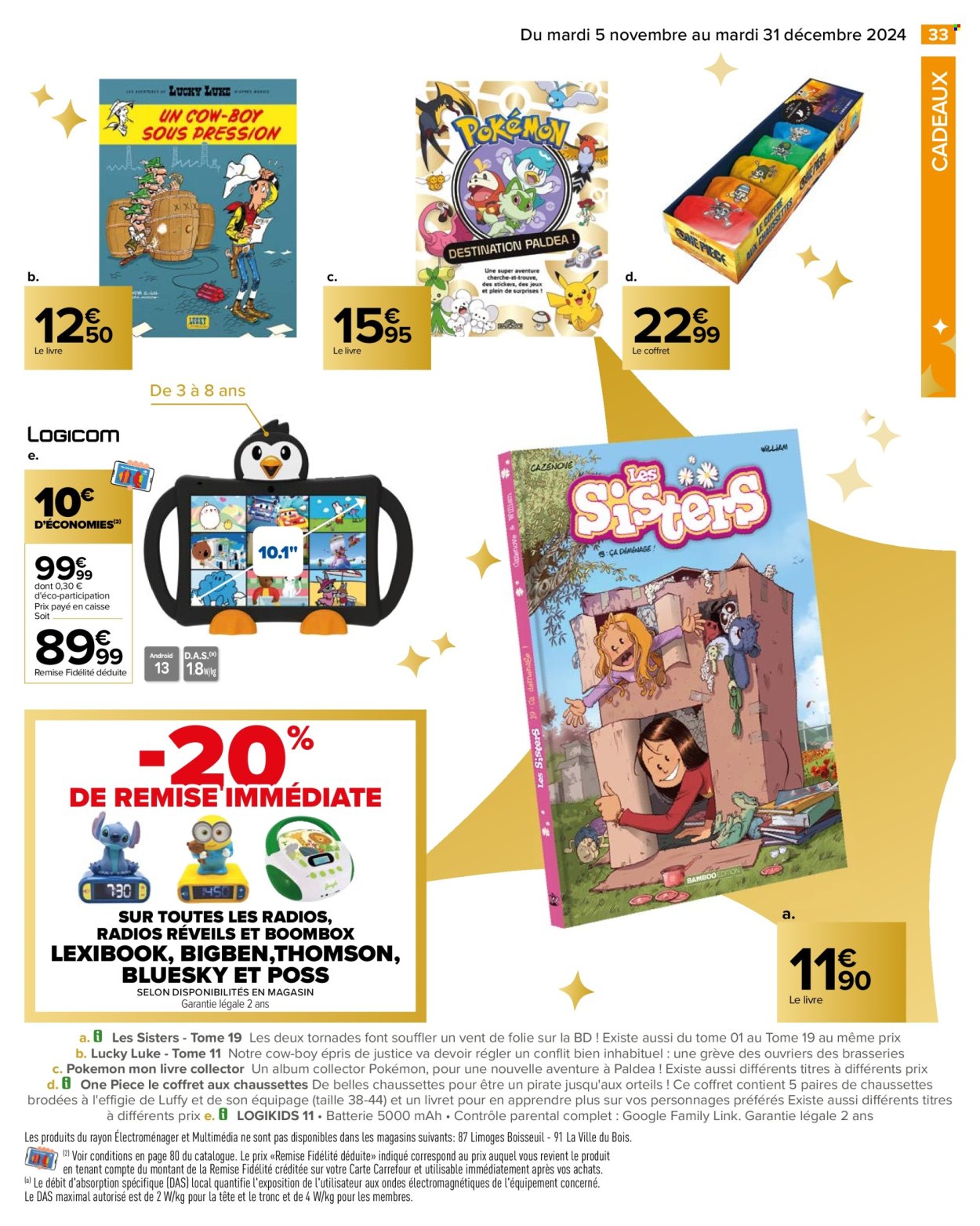 Catalogue Carrefour Hypermarchés - 05/11/2024 - 31/12/2024. Page 1