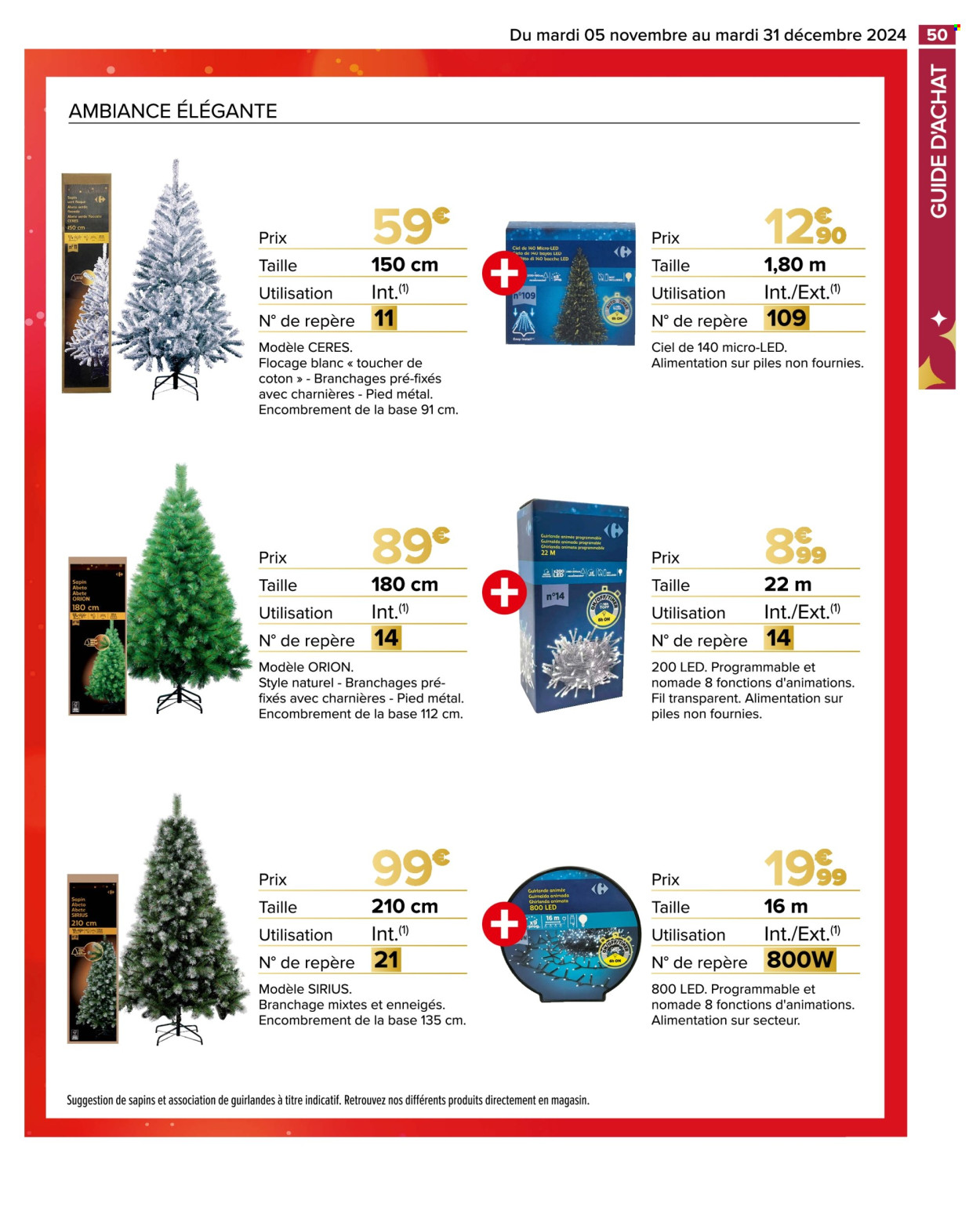 Catalogue Carrefour Hypermarchés - 05/11/2024 - 31/12/2024. Page 1