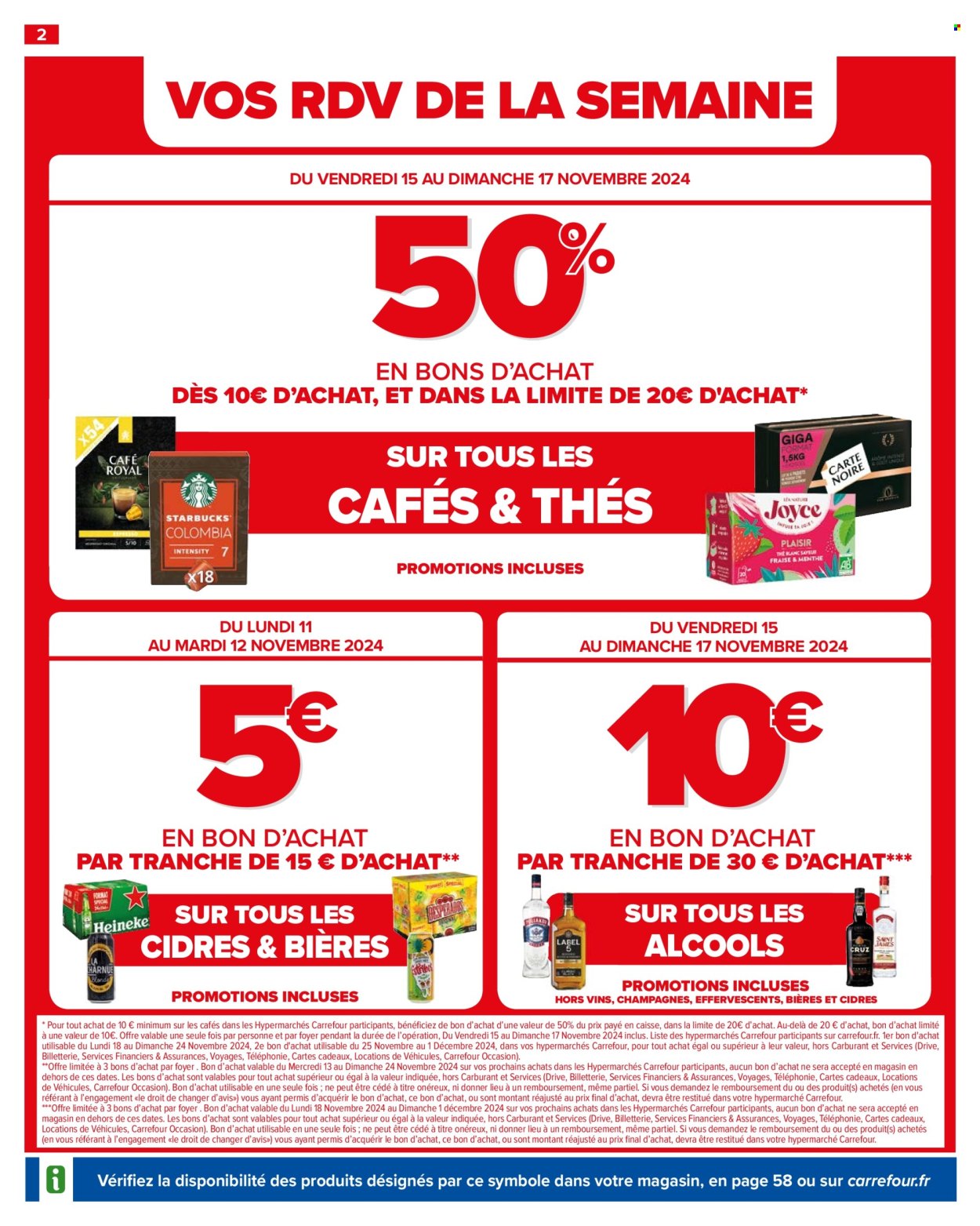 Catalogue Carrefour Hypermarchés - 12/11/2024 - 25/11/2024. Page 1