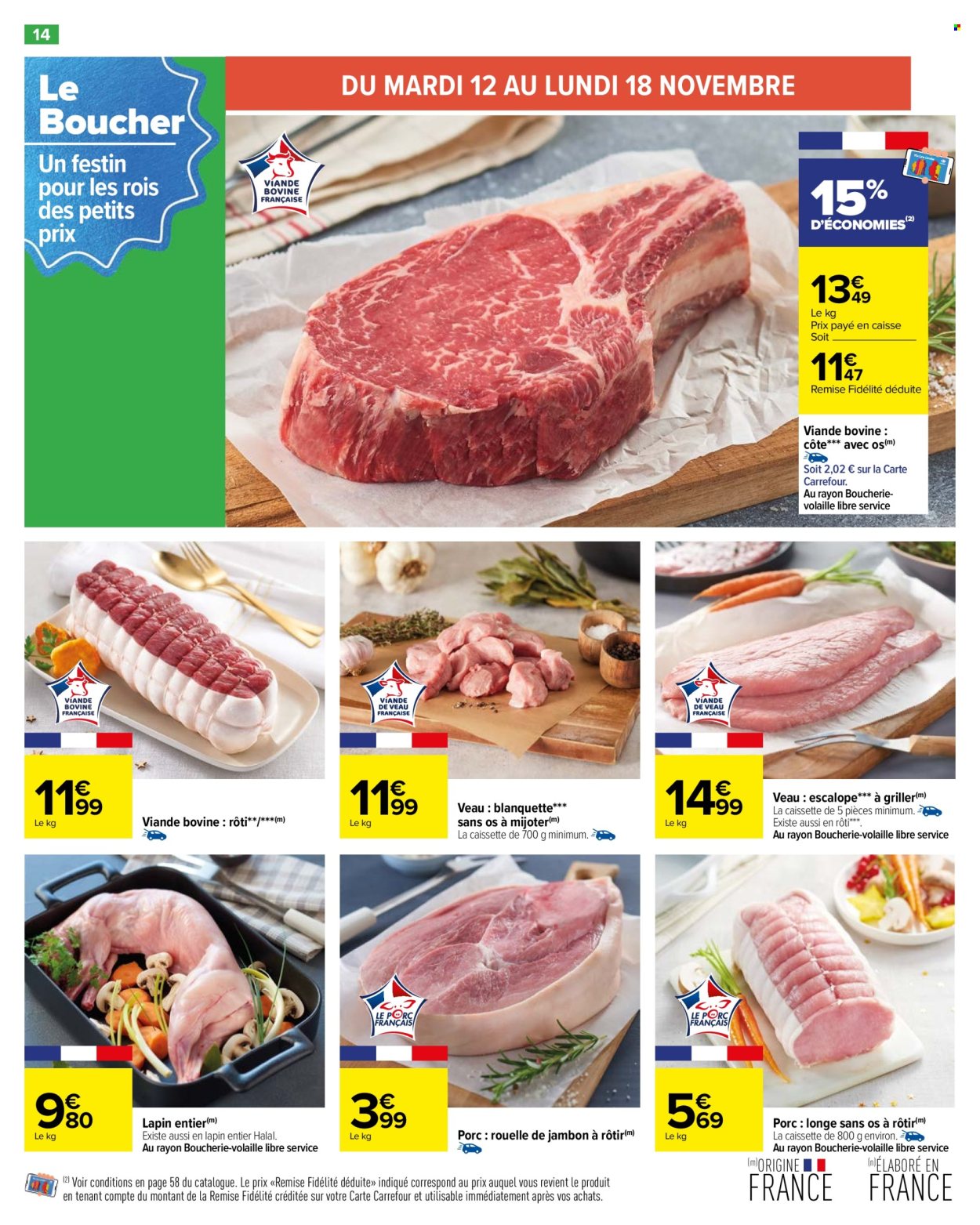 Catalogue Carrefour Hypermarchés - 12/11/2024 - 25/11/2024. Page 1