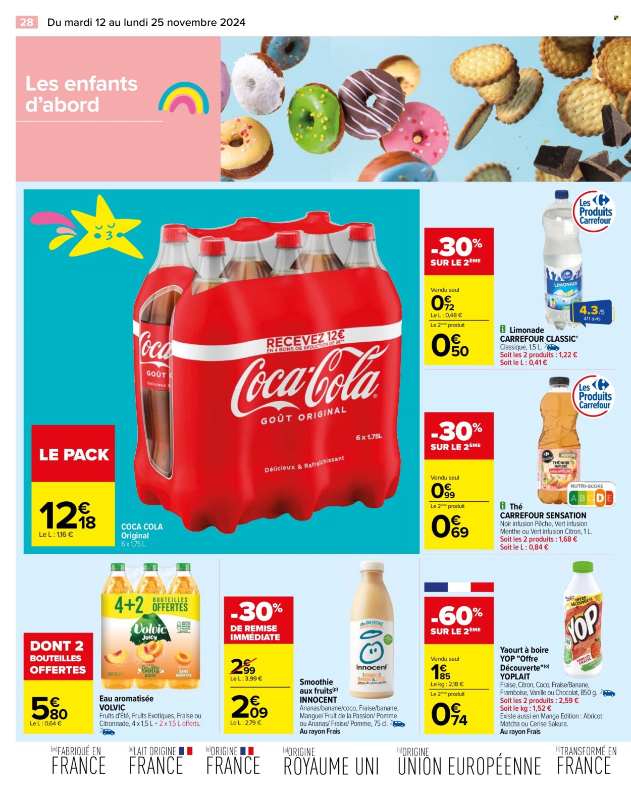 Catalogue Carrefour Hypermarchés - 12/11/2024 - 25/11/2024. Page 1