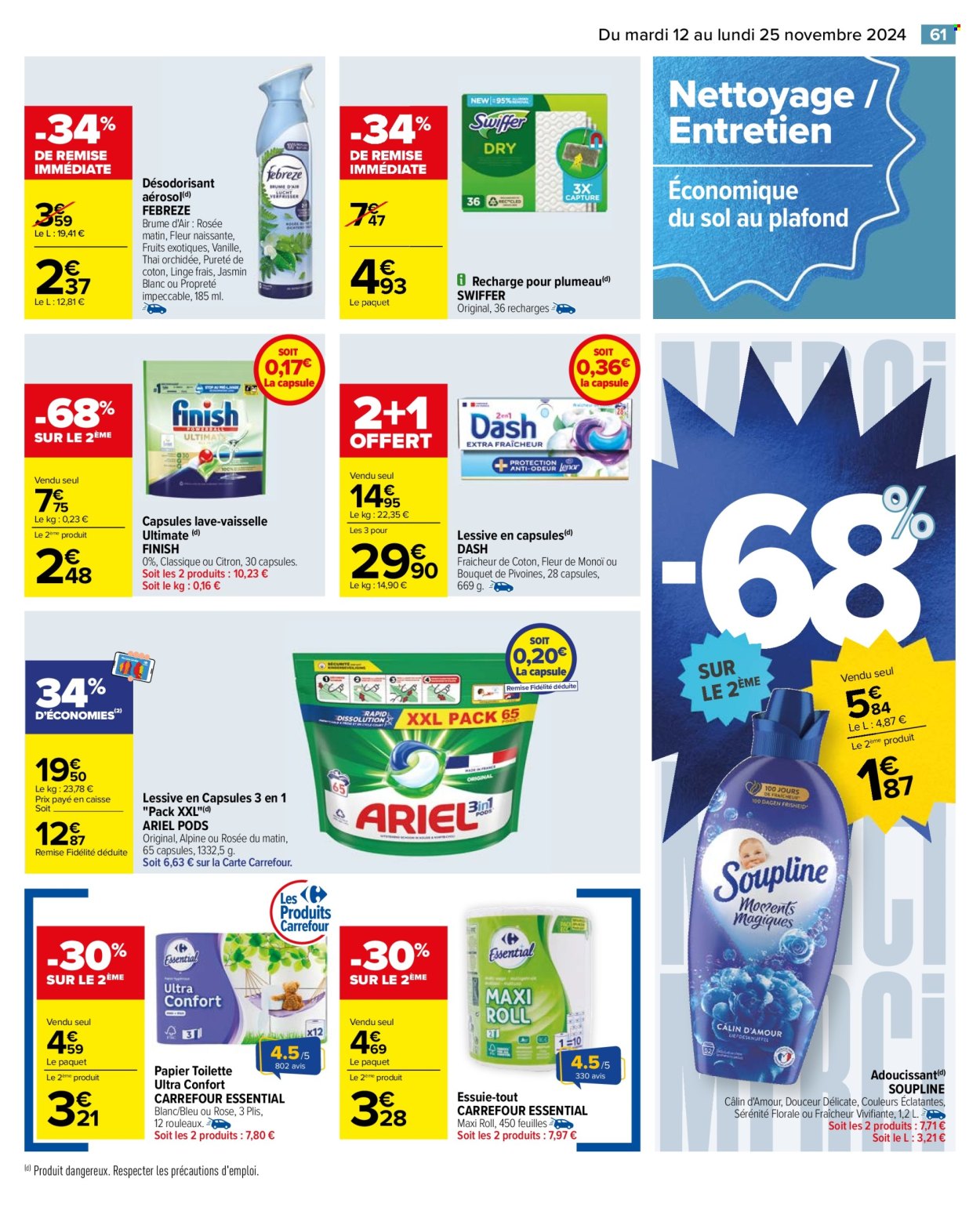 Catalogue Carrefour Hypermarchés - 12/11/2024 - 25/11/2024. Page 1