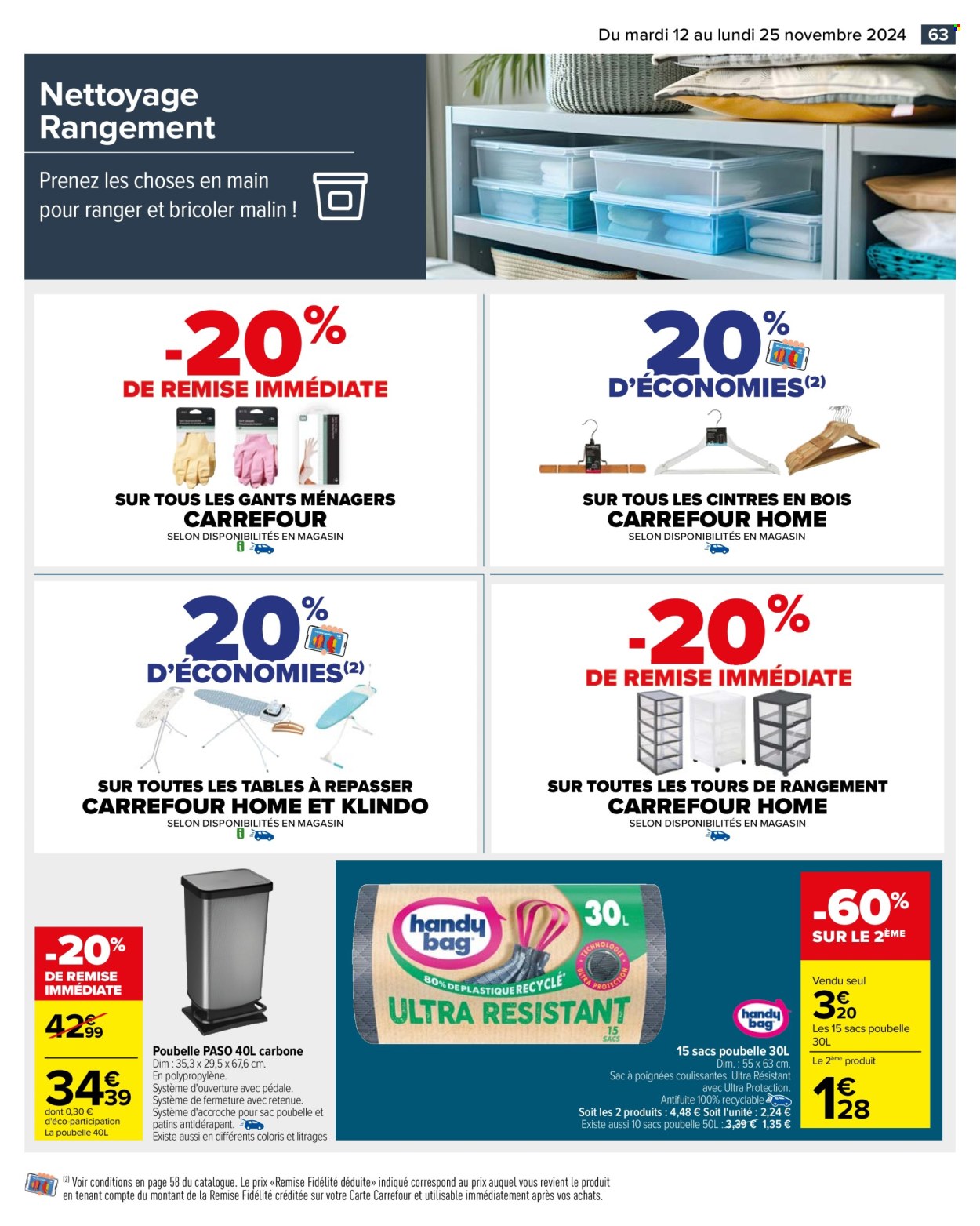 Catalogue Carrefour Hypermarchés - 12/11/2024 - 25/11/2024. Page 1