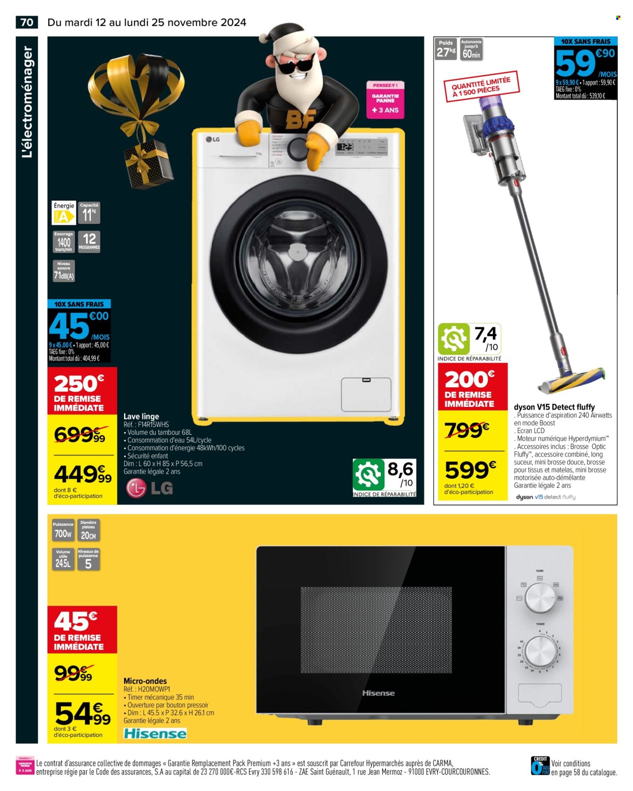 Catalogue Carrefour Hypermarchés - 12/11/2024 - 25/11/2024. Page 1