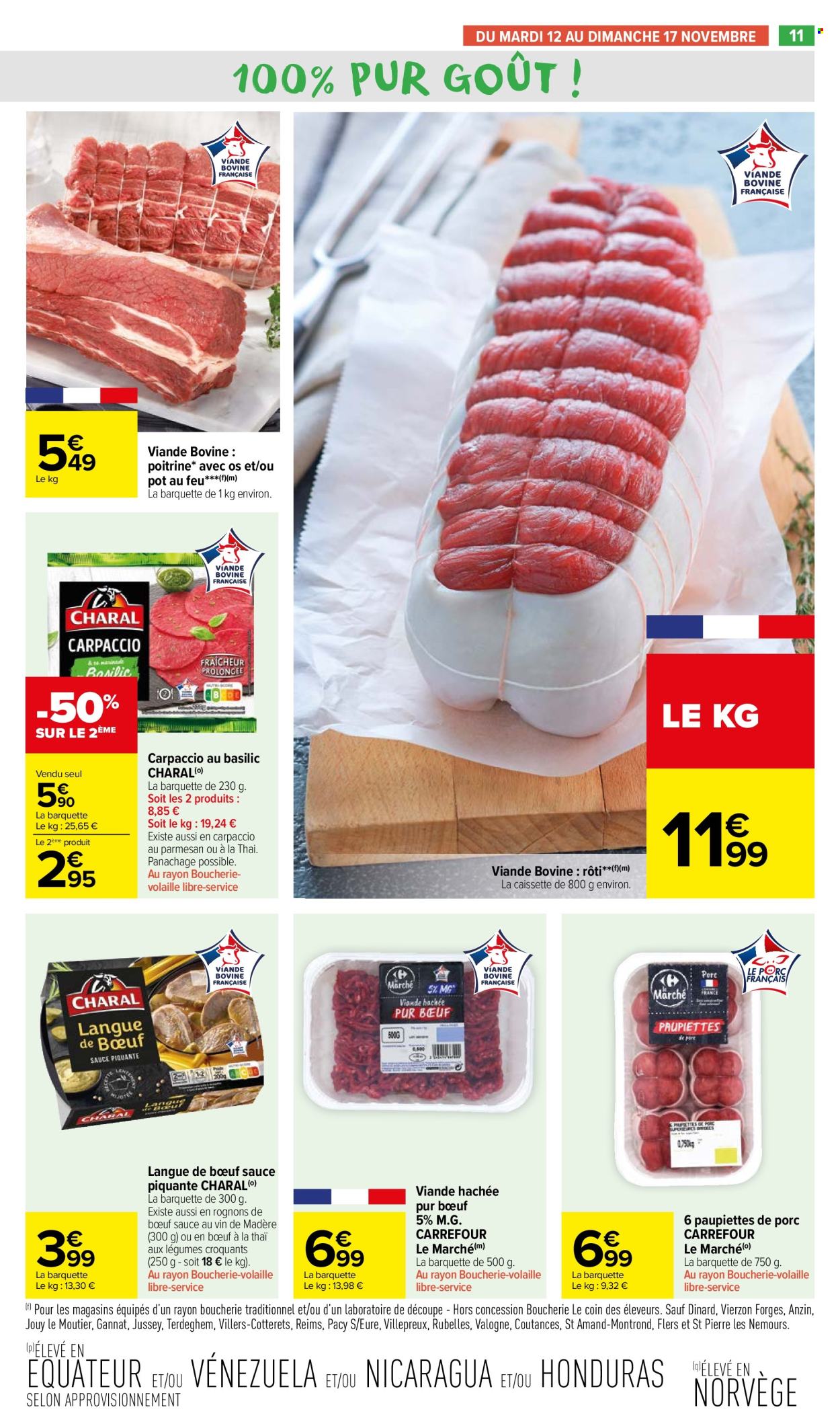 Catalogue Carrefour Market - 12/11/2024 - 24/11/2024. Page 1