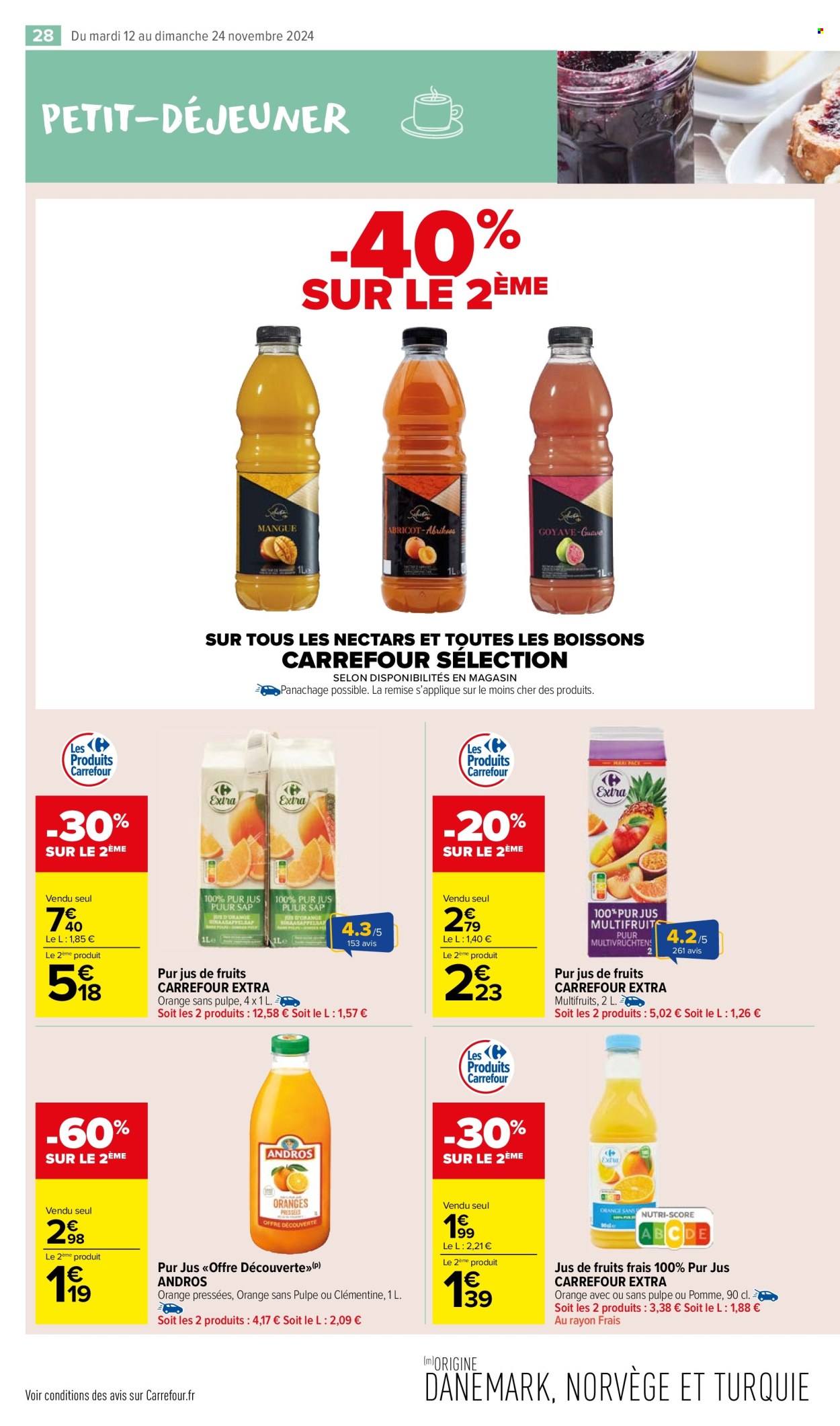 Catalogue Carrefour Market - 12/11/2024 - 24/11/2024. Page 1