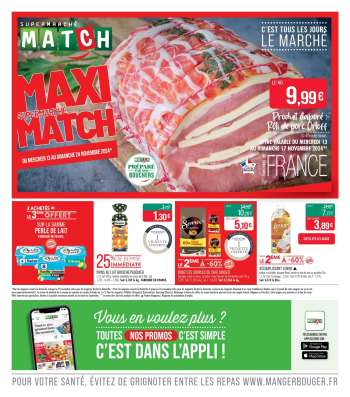 thumbnail - Catalogue Supermarché Match