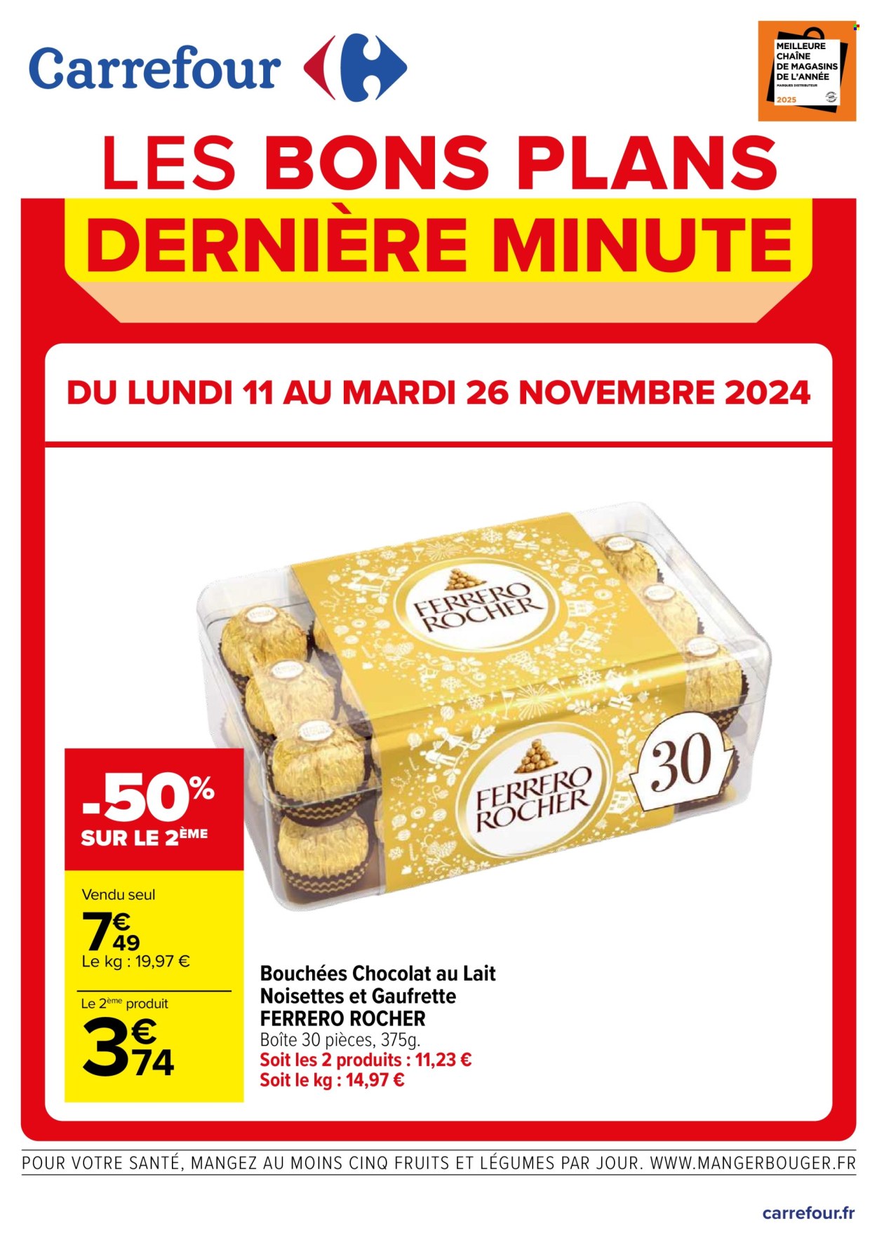 Catalogue Carrefour Hypermarchés - 11/11/2024 - 26/11/2024. Page 1