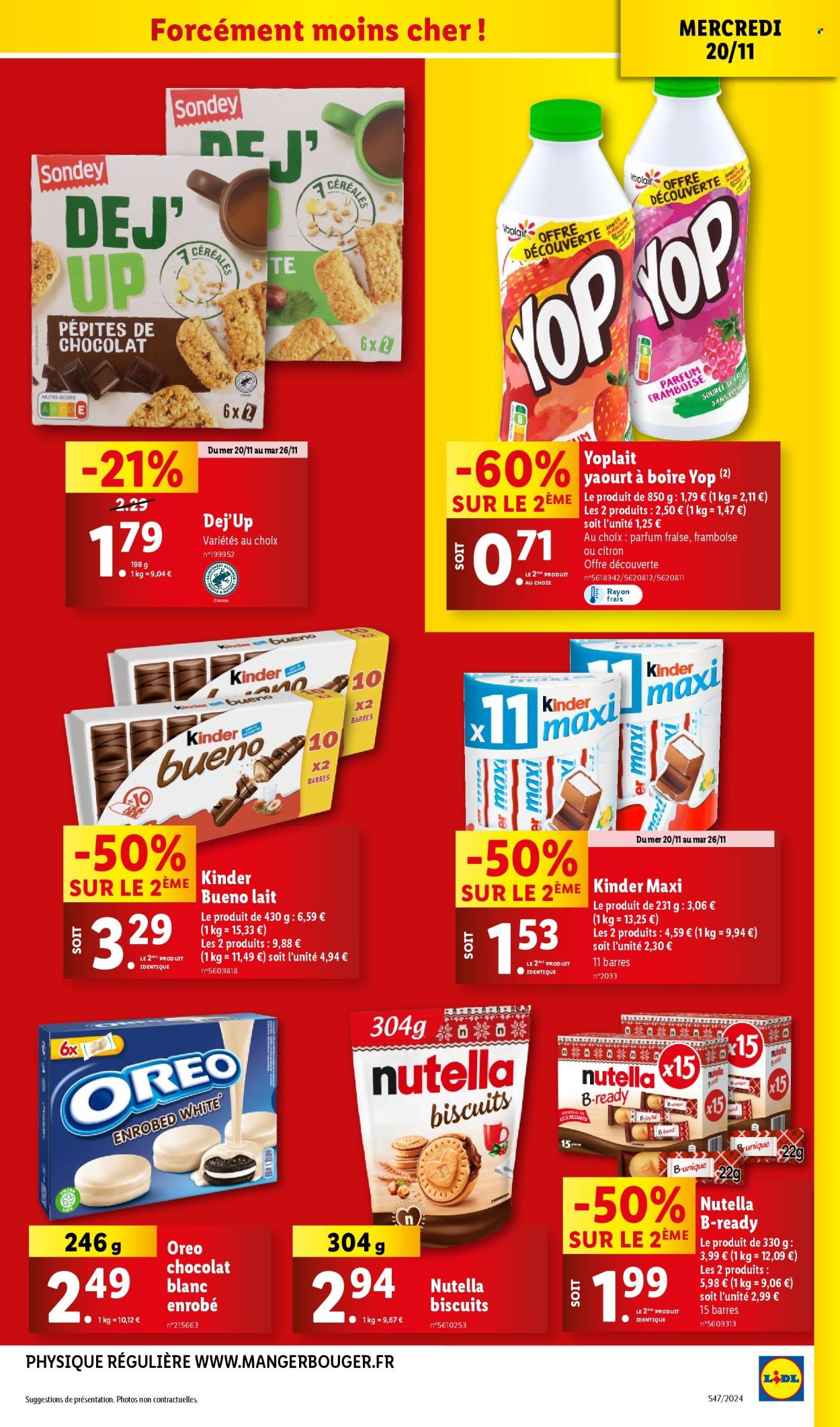 Catalogue Lidl - 20/11/2024 - 26/11/2024. Page 1