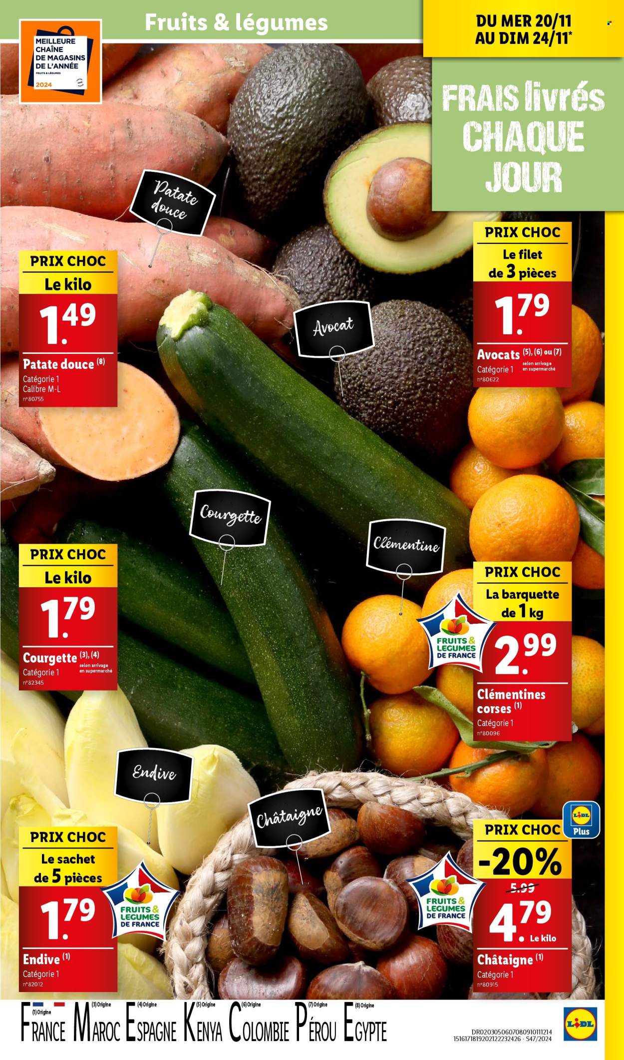 Catalogue Lidl - 20/11/2024 - 26/11/2024. Page 1