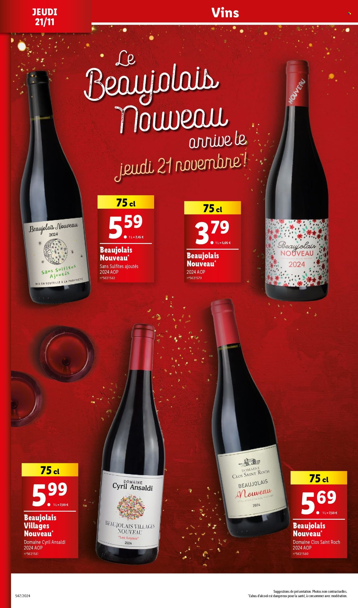 Catalogue Lidl - 20/11/2024 - 26/11/2024. Page 1