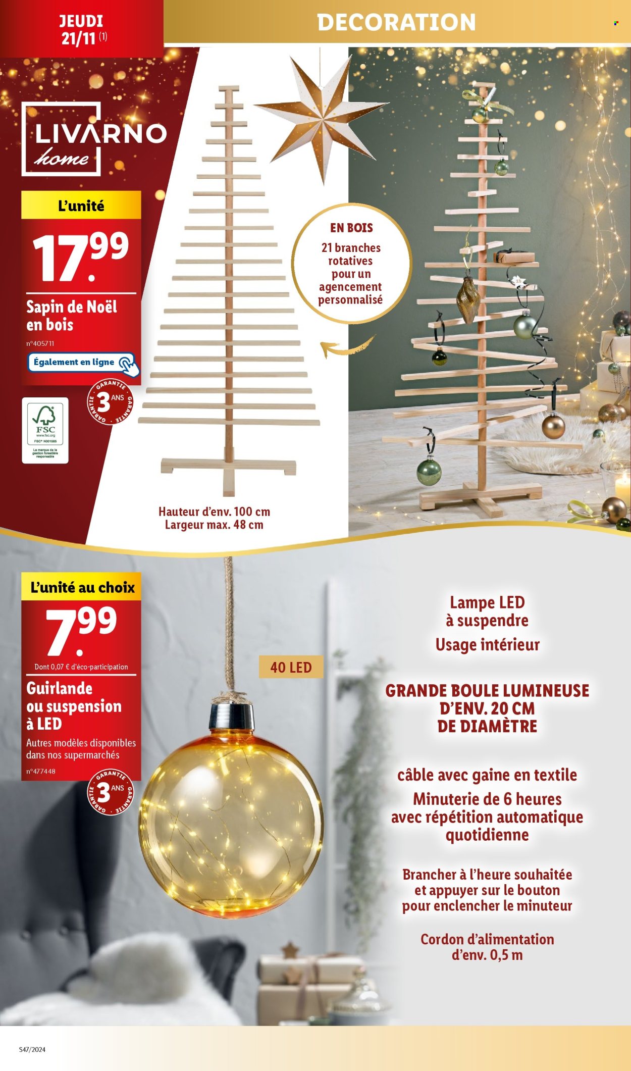 Catalogue Lidl - 20/11/2024 - 26/11/2024. Page 1