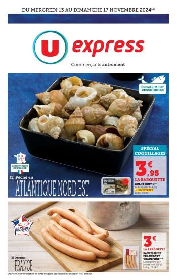 Catalogue U express - 13/11/2024 - 17/11/2024.