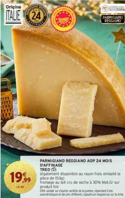 TREO PARMIGIANO REGGIANO AOP 24 MOIS D'AFFINAGE