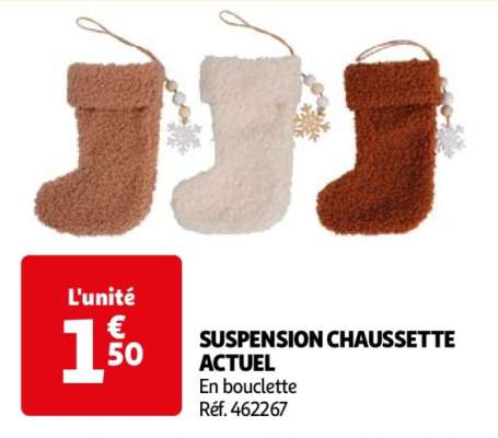 Suspension Chaussette Actuel - En bouclette
Réf. 462267