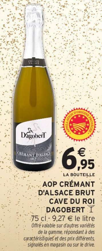 CAVE DU ROI DAGOBERT AOP CRÉMANT D'ALSACE BRUT