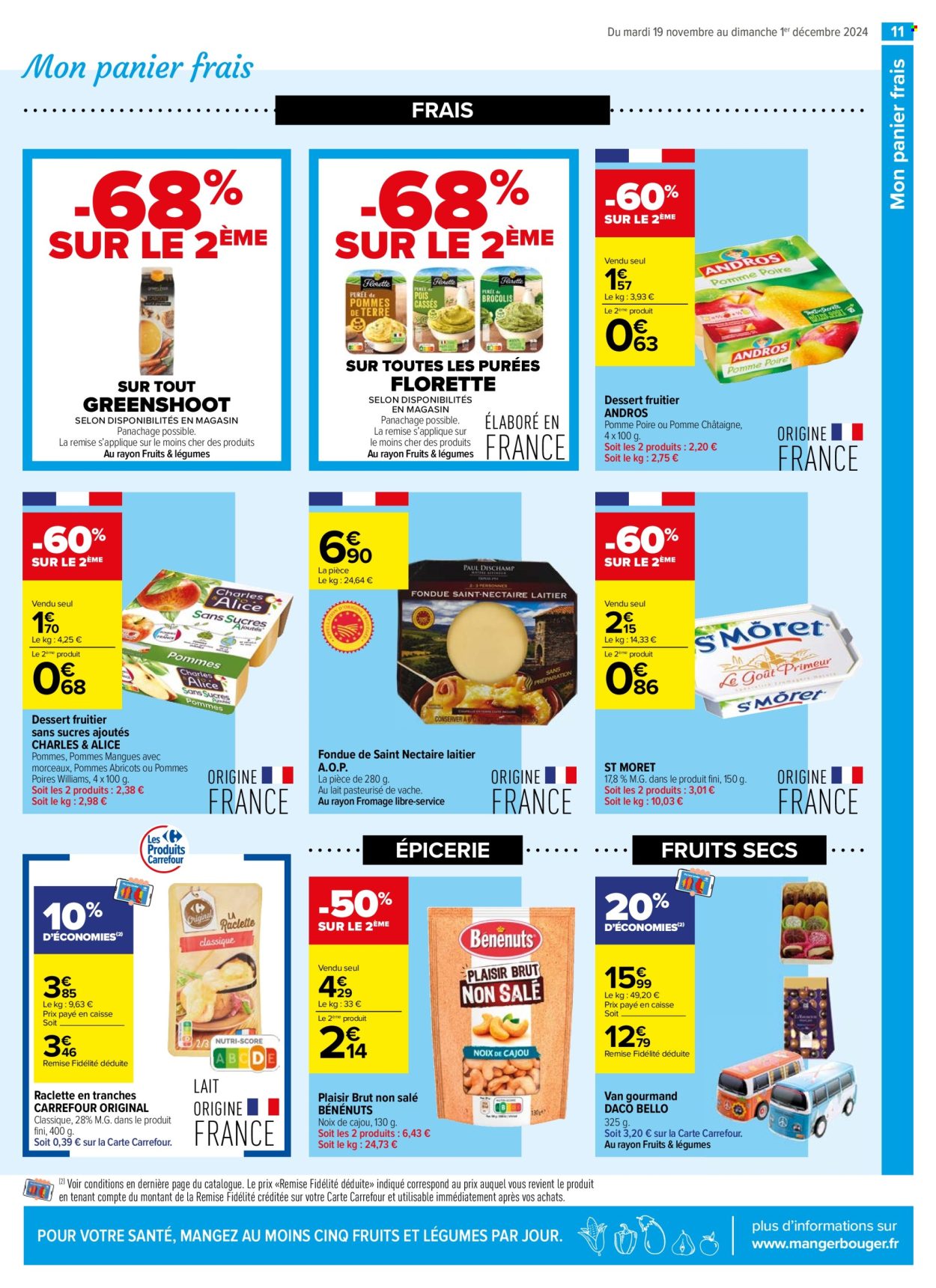 Catalogue Carrefour Contact - 19/11/2024 - 01/12/2024. Page 1