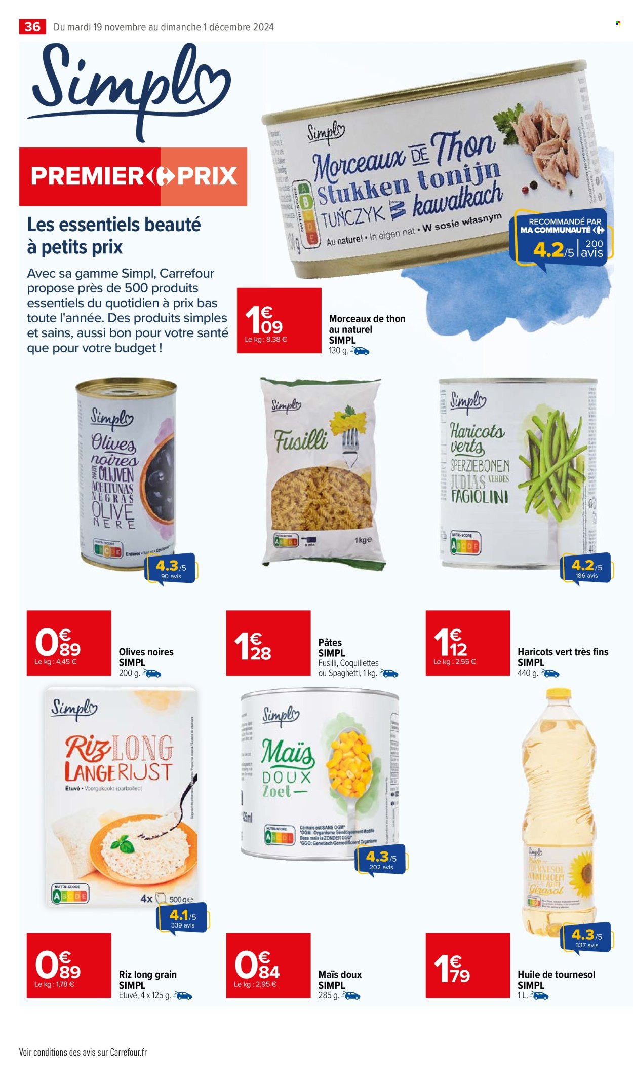 Catalogue Carrefour Market - 19/11/2024 - 01/12/2024. Page 1