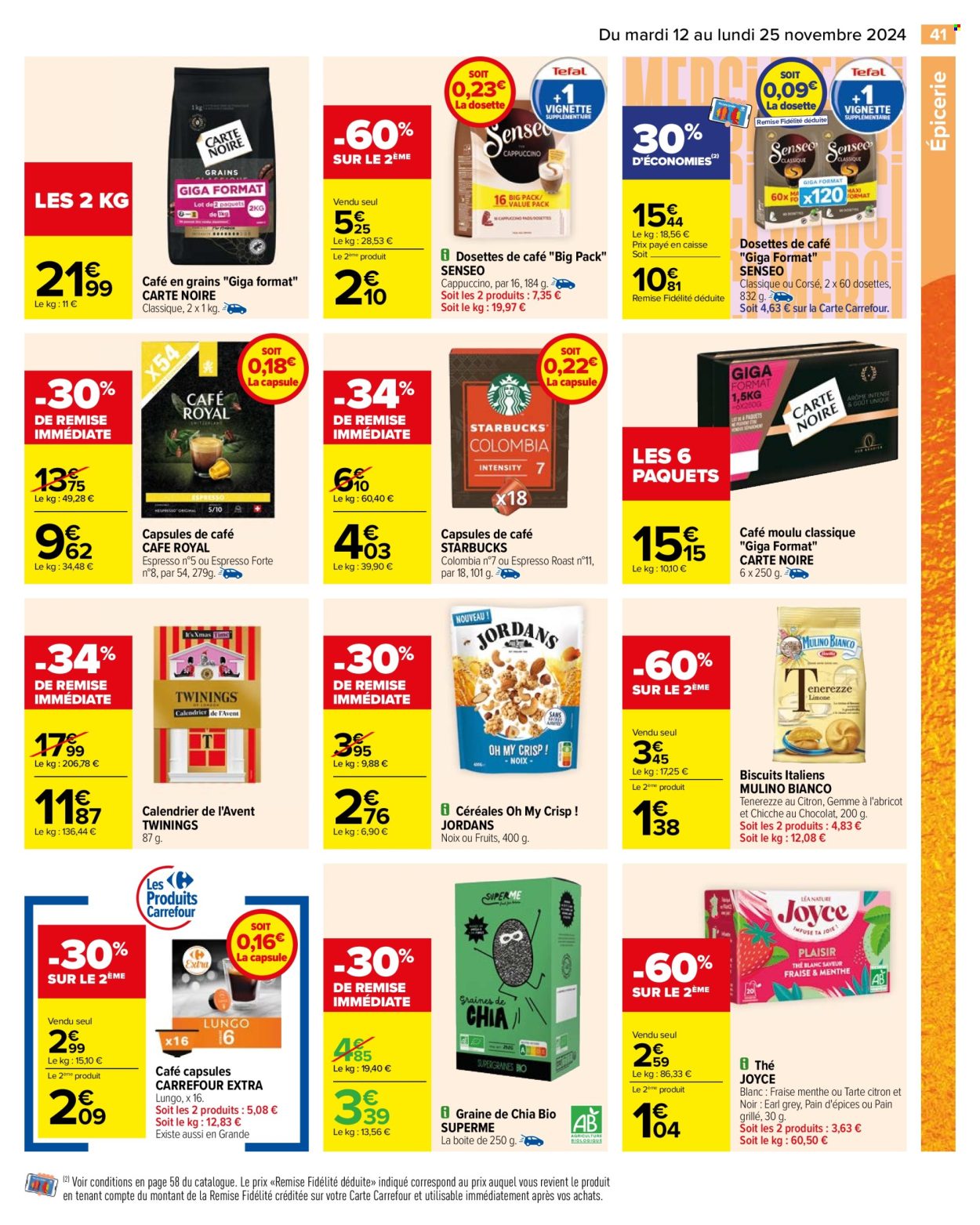 Catalogue Carrefour Hypermarchés - 12/11/2024 - 25/11/2024. Page 1