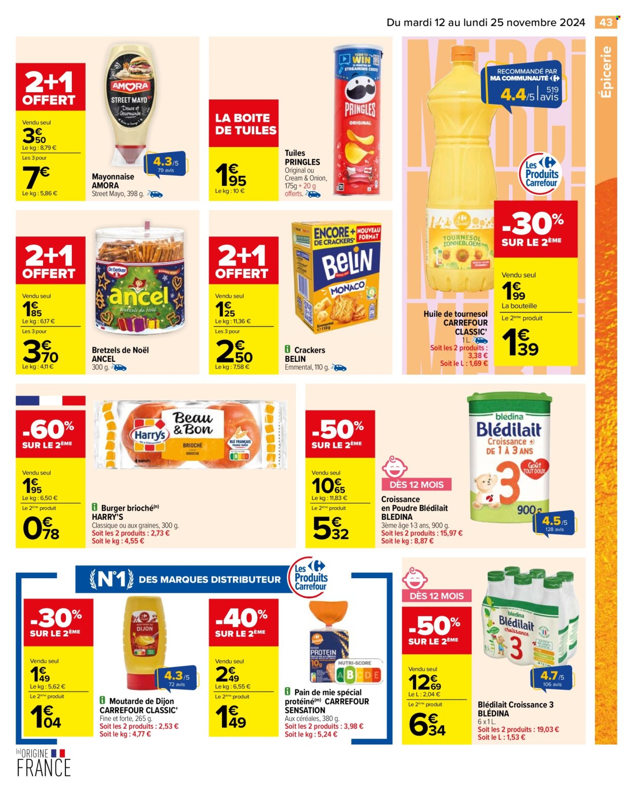 Catalogue Carrefour Hypermarchés - 12/11/2024 - 25/11/2024. Page 1