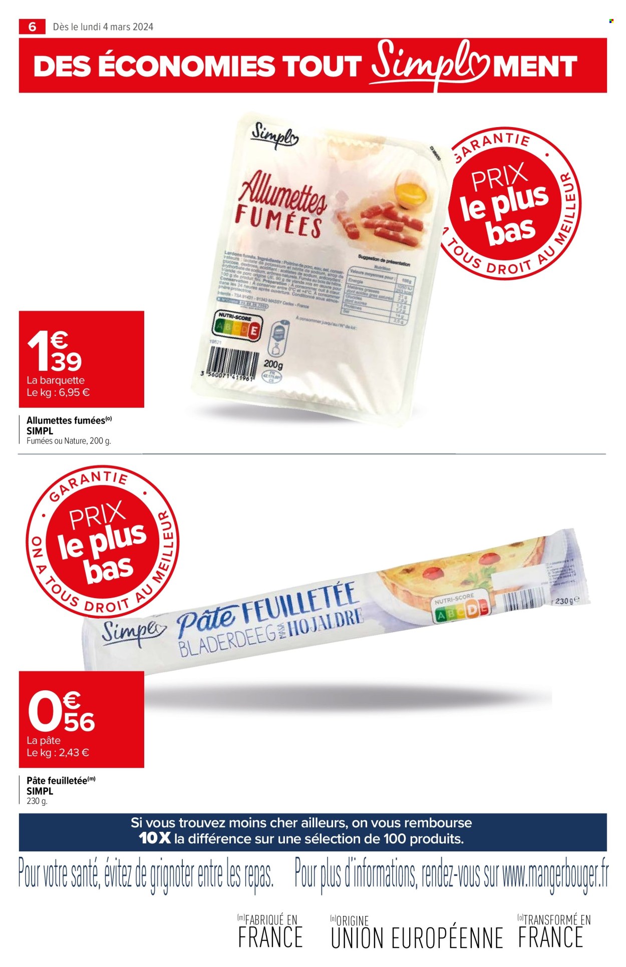 Catalogue Carrefour - 04/03/2024 - 30/12/2024. Page 1