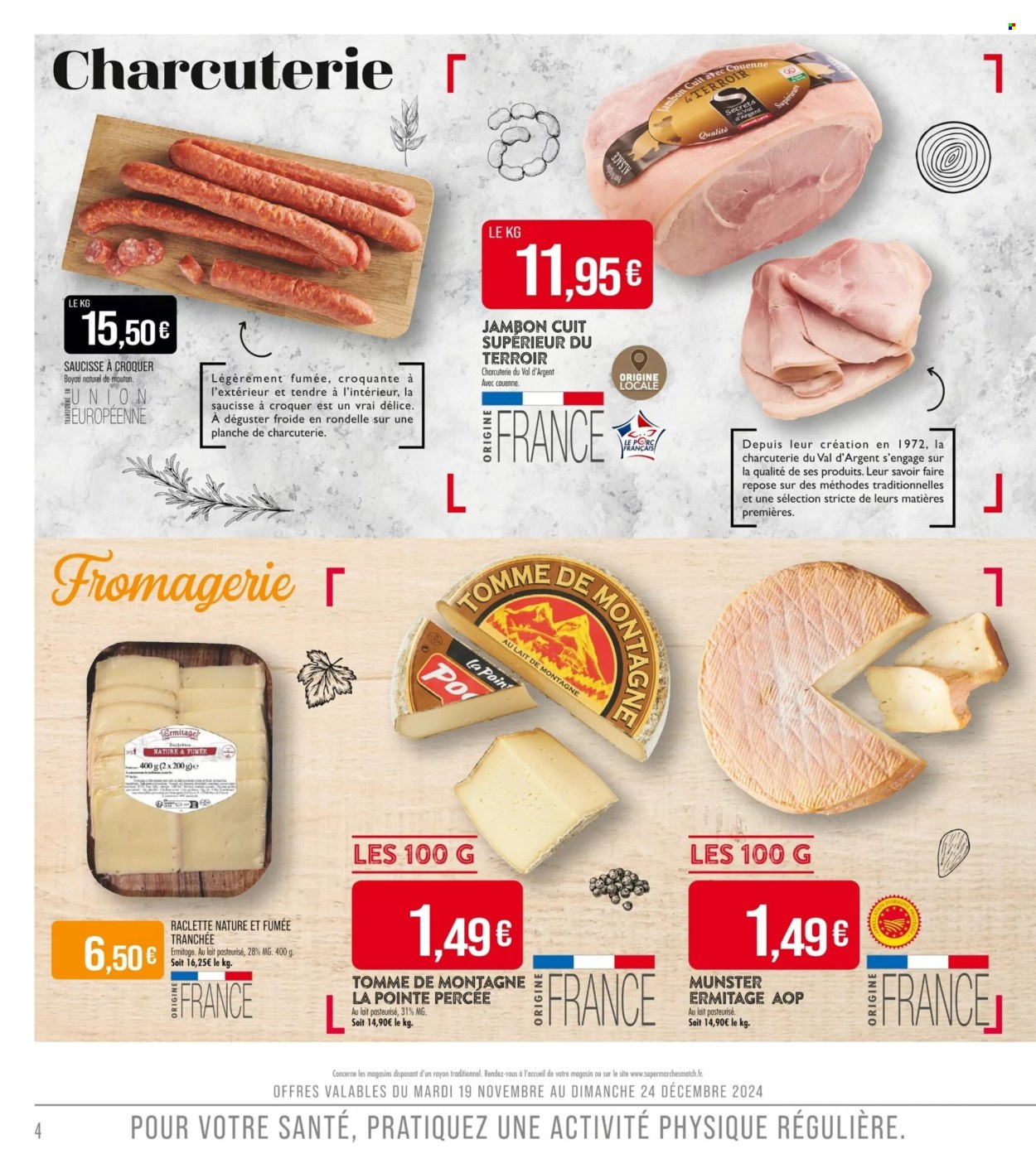 Catalogue Supermarché Match - 19/11/2024 - 01/12/2024. Page 1