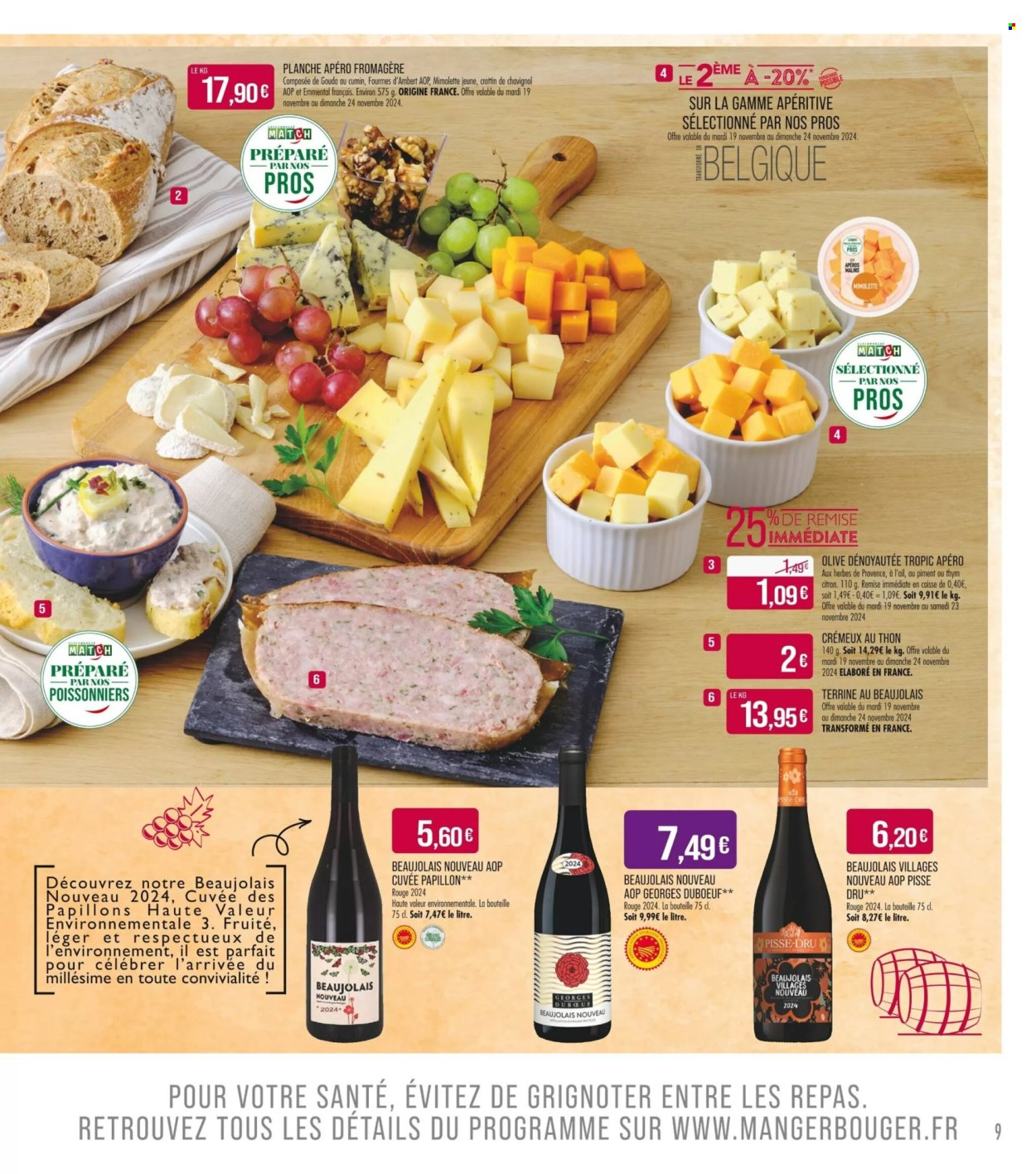 Catalogue Supermarché Match - 19/11/2024 - 01/12/2024. Page 1