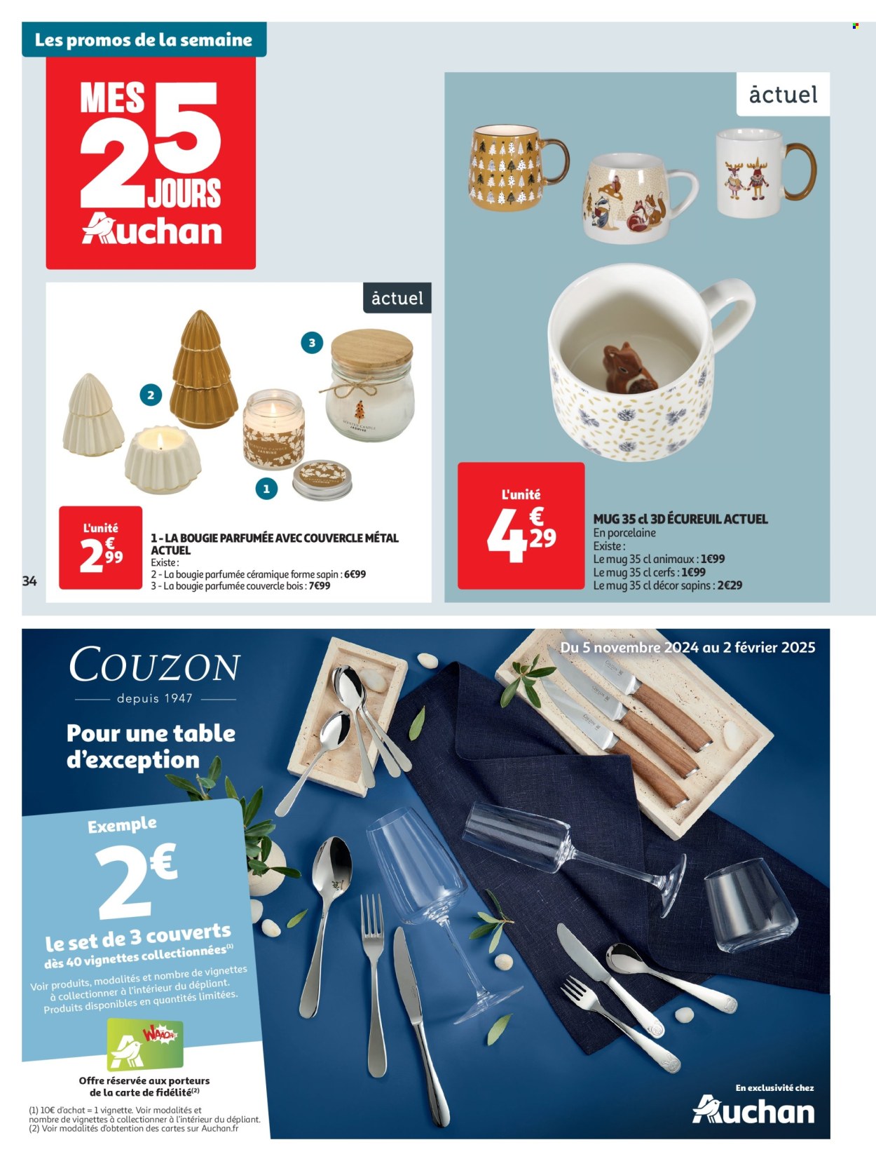 Catalogue Auchan - 19/11/2024 - 24/11/2024. Page 1