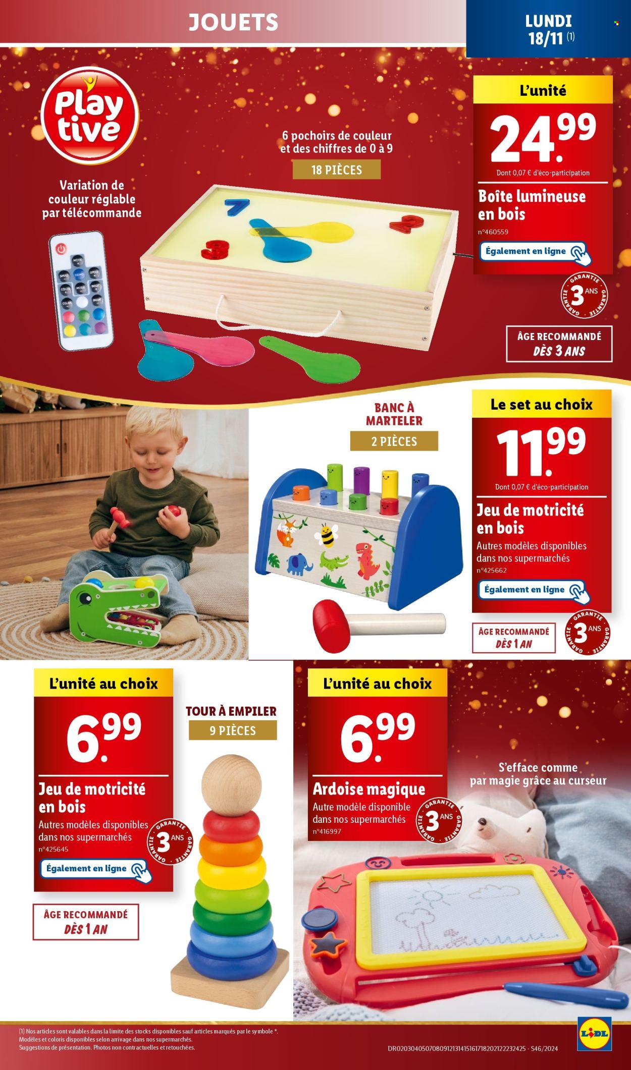 Catalogue Lidl - 18/11/2024 - 21/11/2024. Page 1