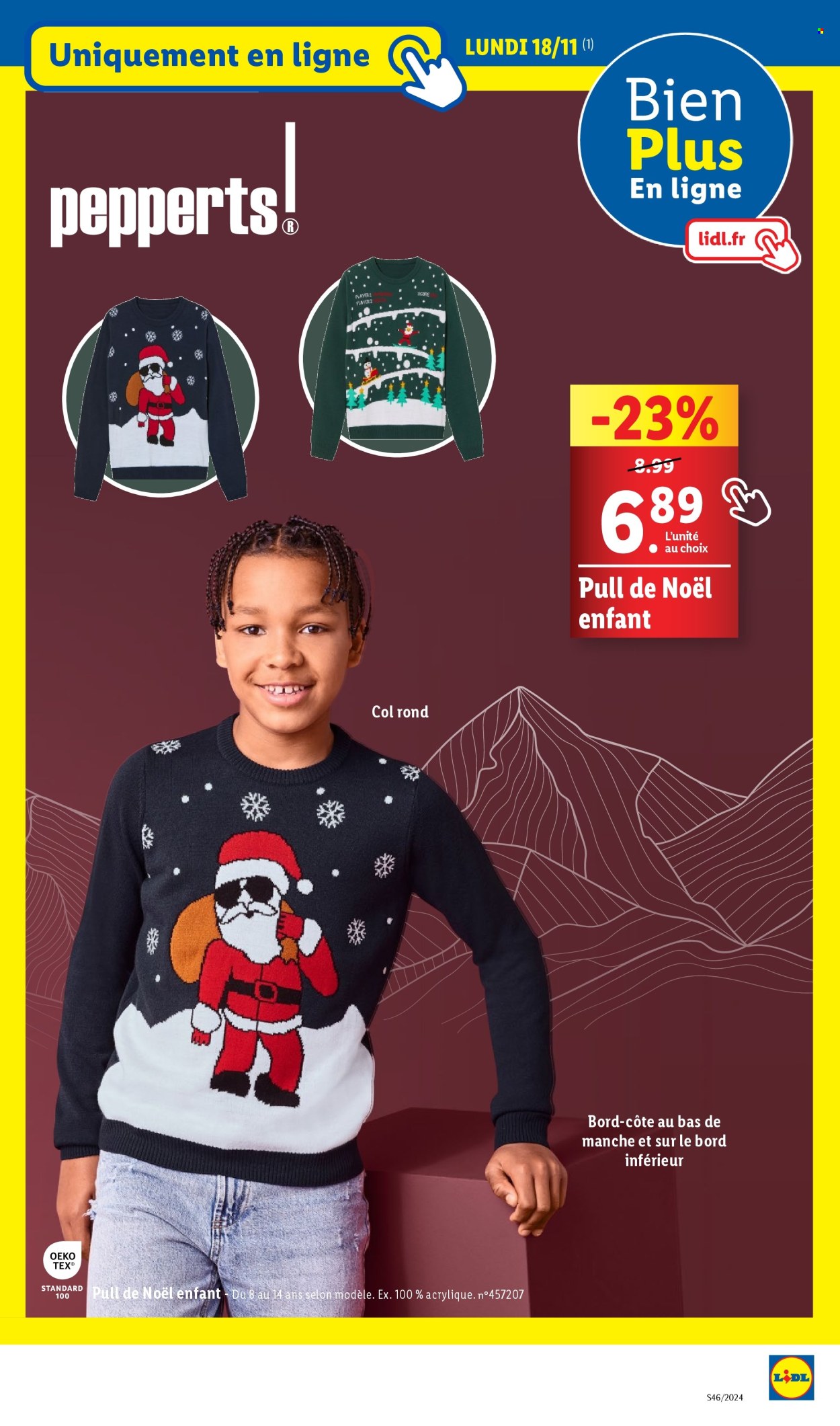 Catalogue Lidl - 18/11/2024 - 21/11/2024. Page 1