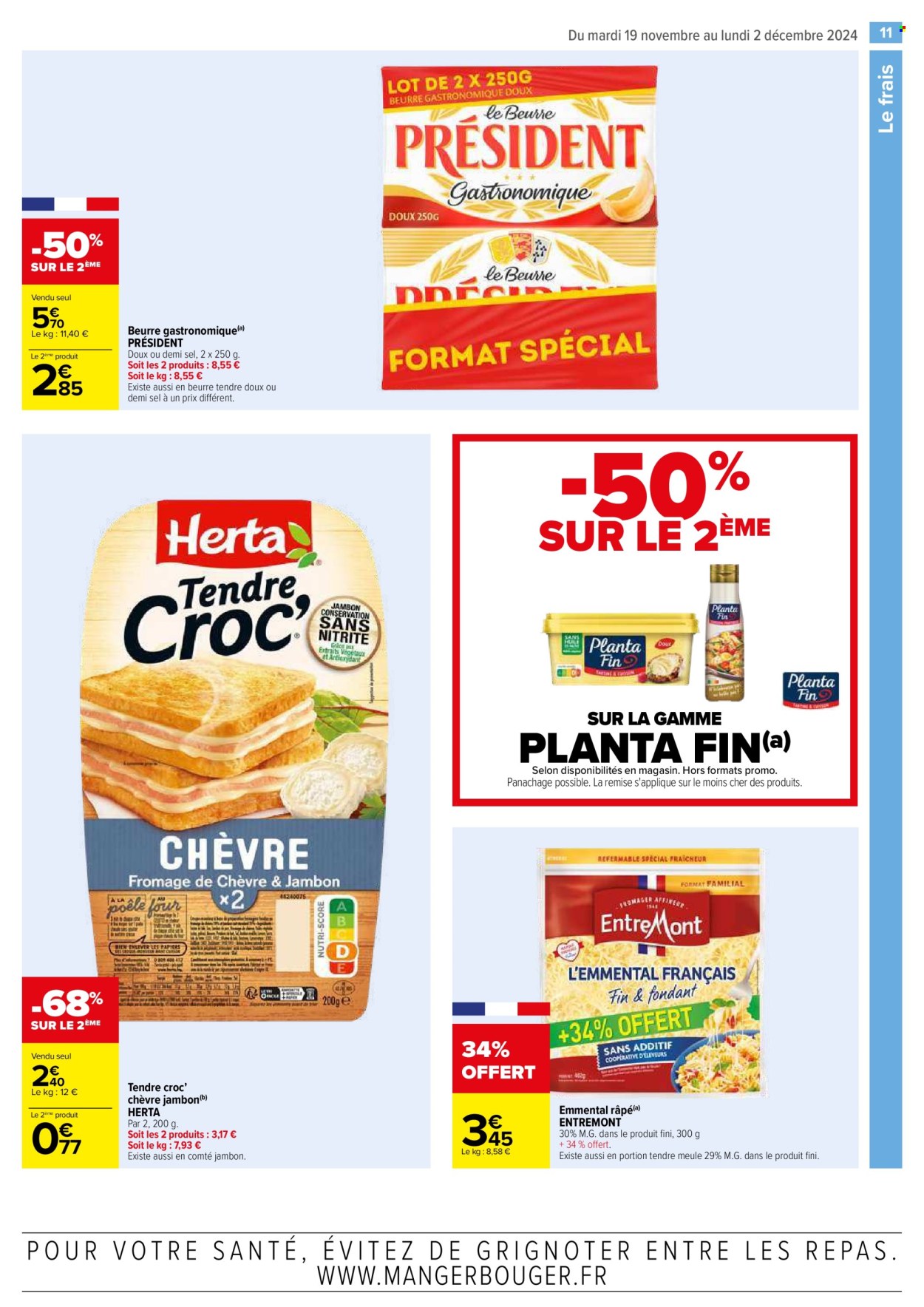 Catalogue Carrefour Hypermarchés - 19/11/2024 - 02/12/2024. Page 1