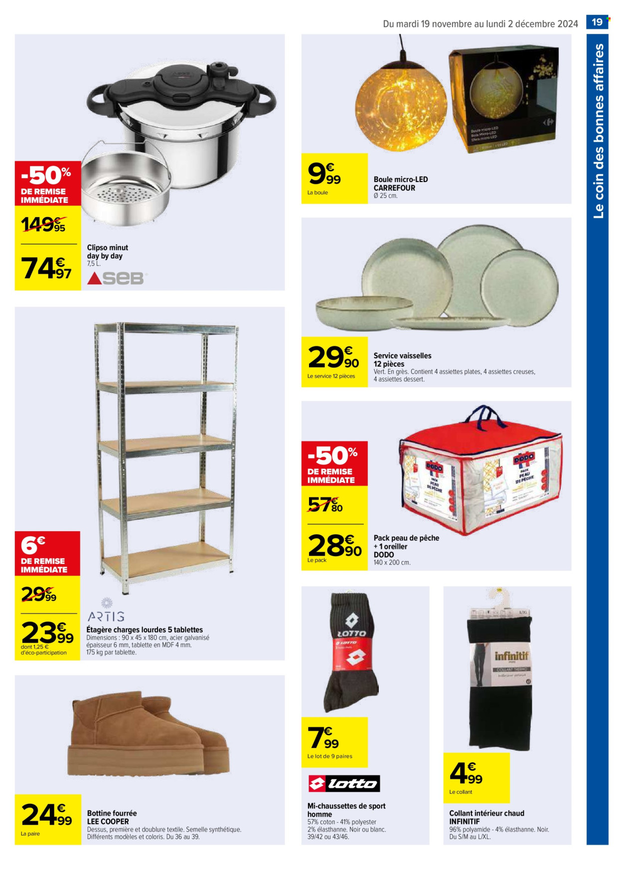 Catalogue Carrefour Hypermarchés - 19/11/2024 - 02/12/2024. Page 1