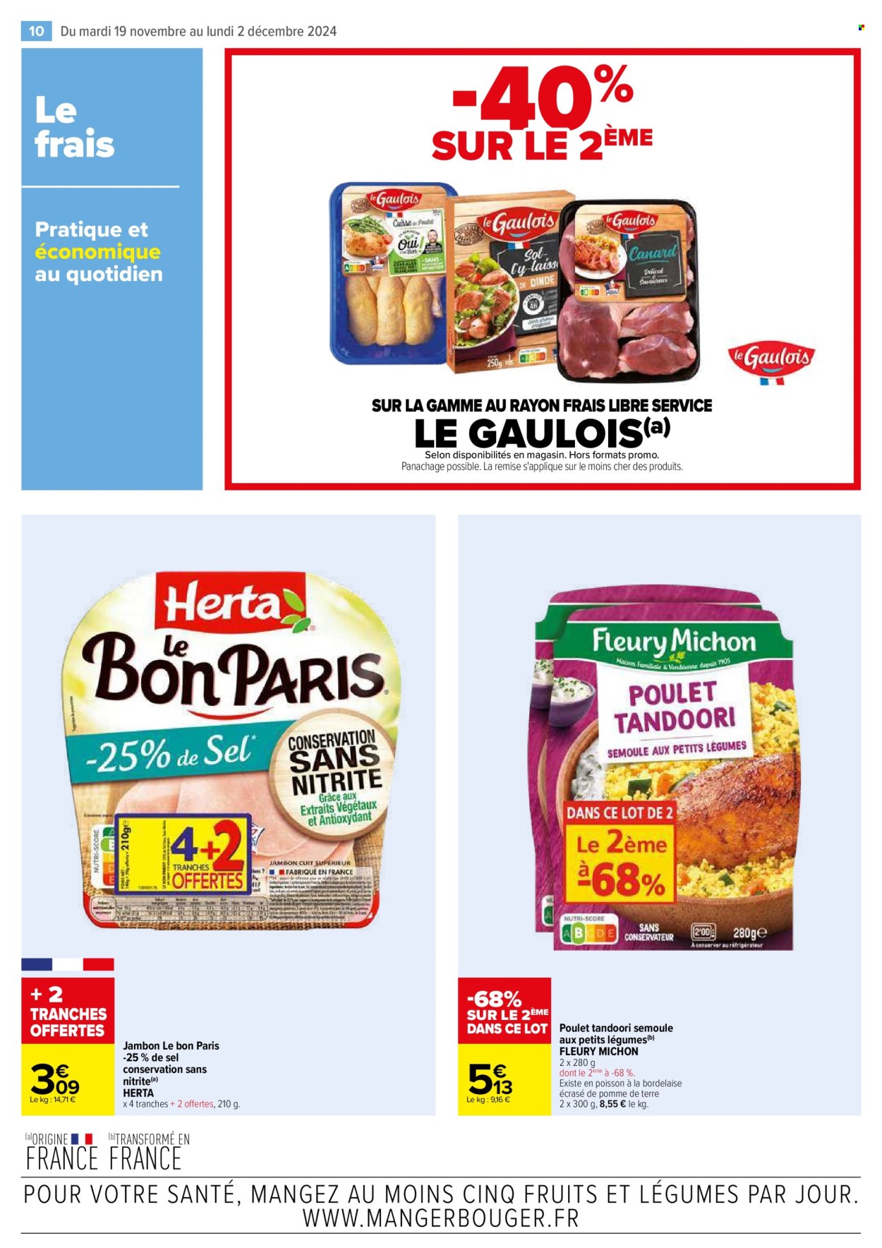 Catalogue Carrefour Hypermarchés - 19/11/2024 - 02/12/2024. Page 1